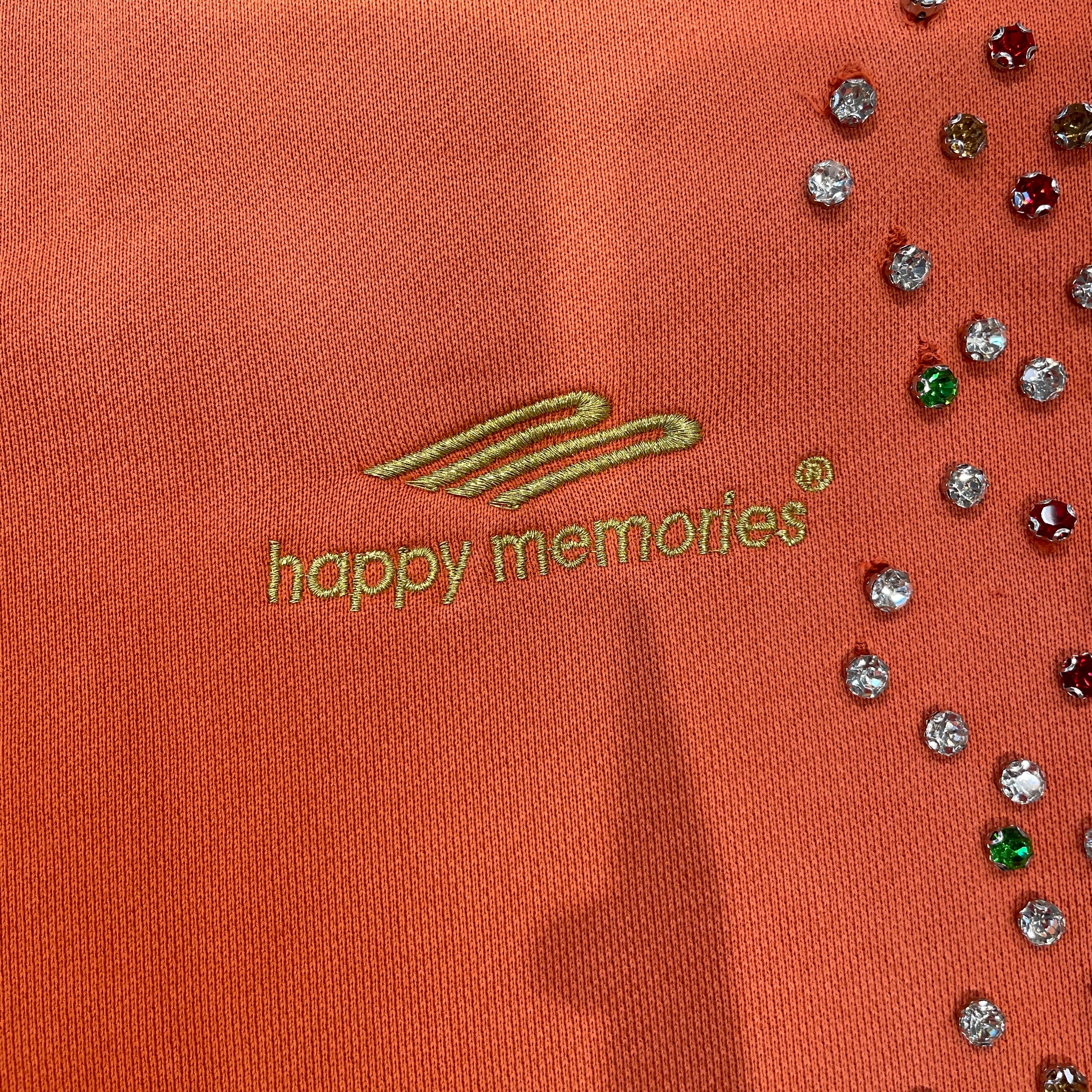 HMDD(Happy Memories Don't Die)/Pants/L/Cotton/ORN/rhinestoned stripe mlt view 3