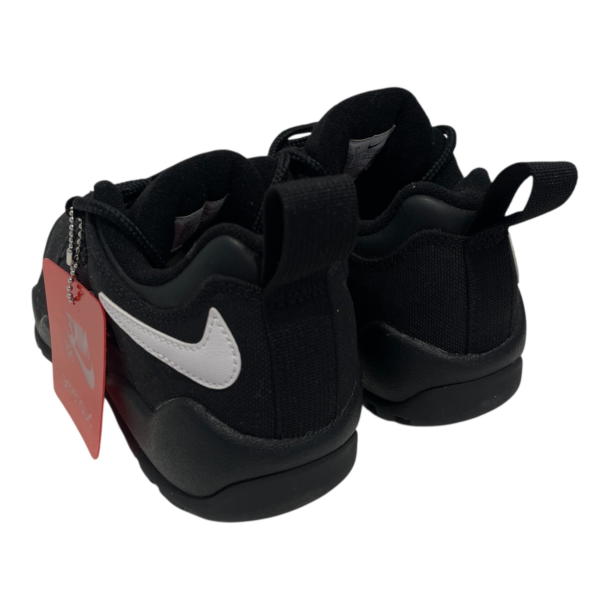 NIKE/NIKE/Supreme/Low-Sneakers/US 5/Graphic/BLK/Darwin Low Supreme view 4