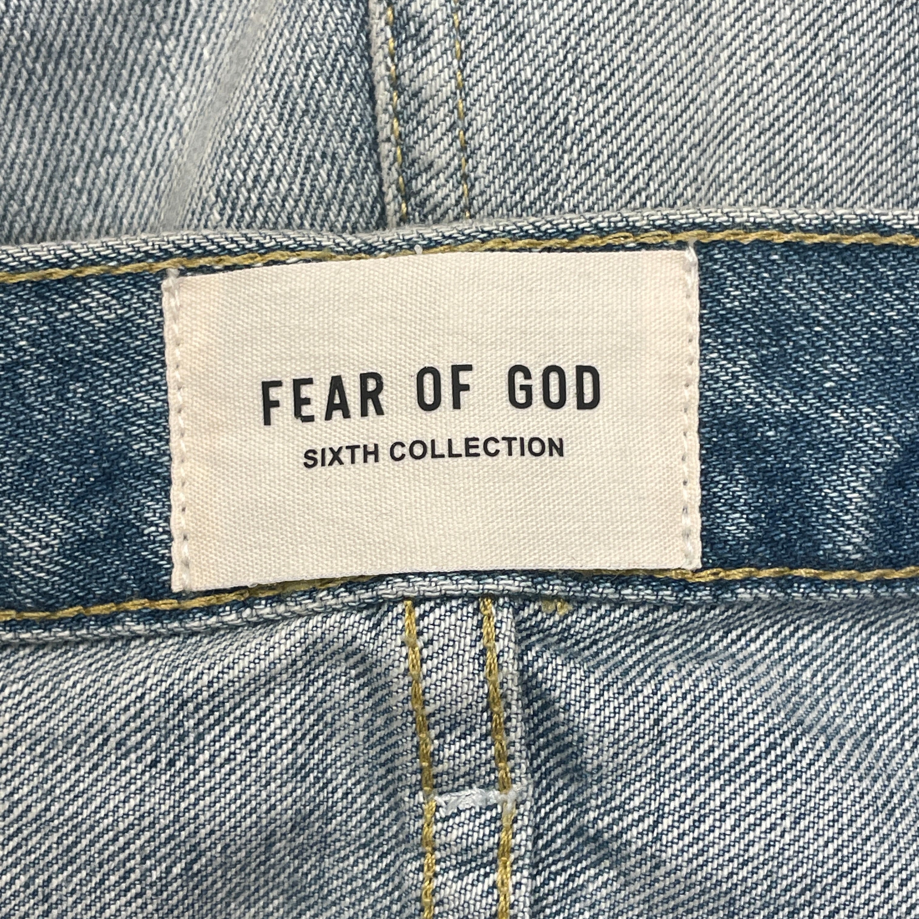 FEAR OF GOD/Straight Pants/33/Denim/BLU/ view 3