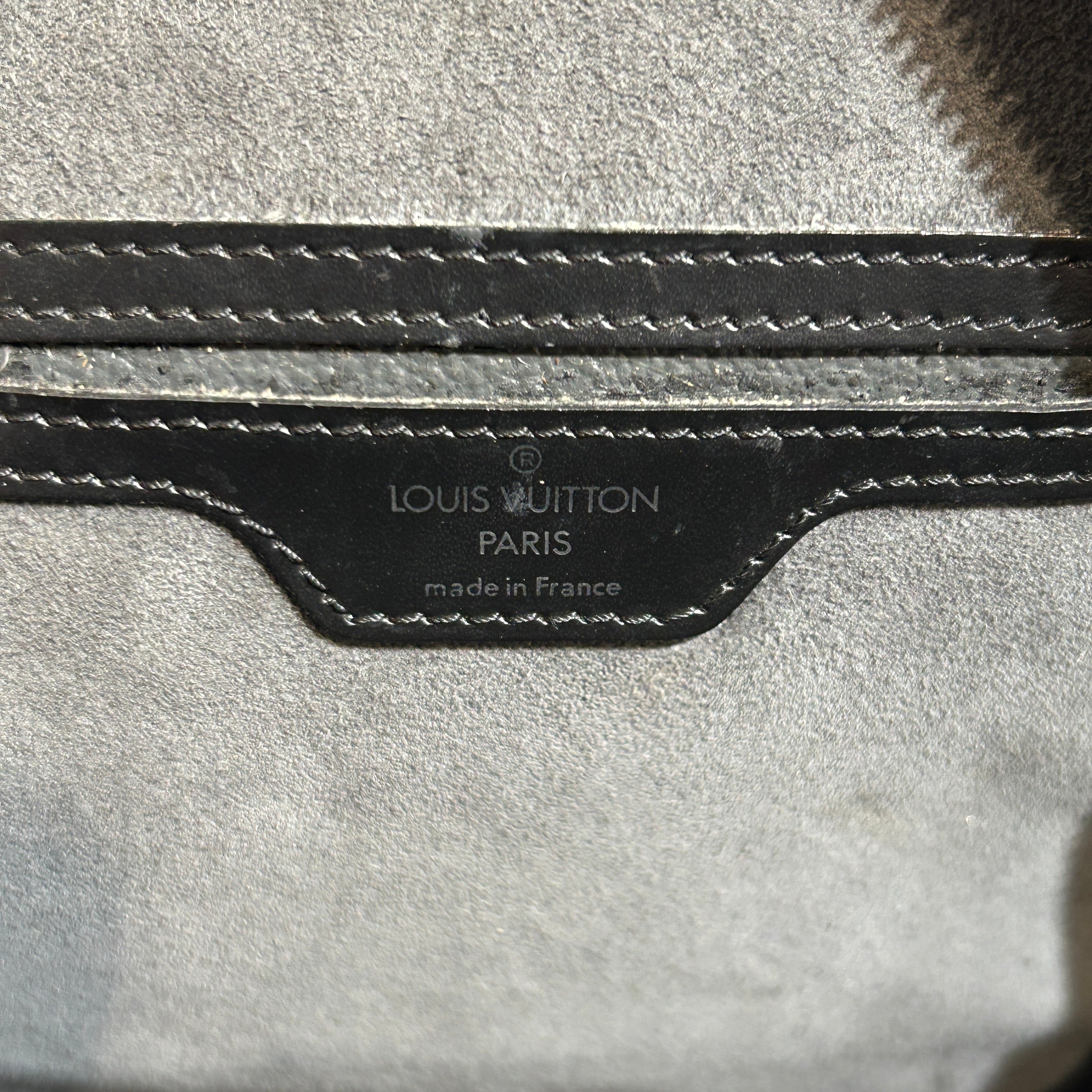 LOUIS VUITTON/Backpack/Leather/BLK/Epi Mabillon view 4