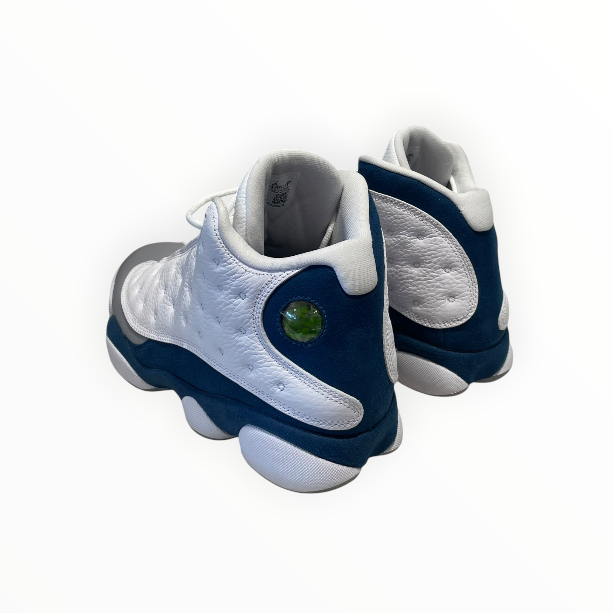 NIKE/Hi-Sneakers/US 11.5/Leather/WHT/Air Jordan Retro Flint 13 view 2