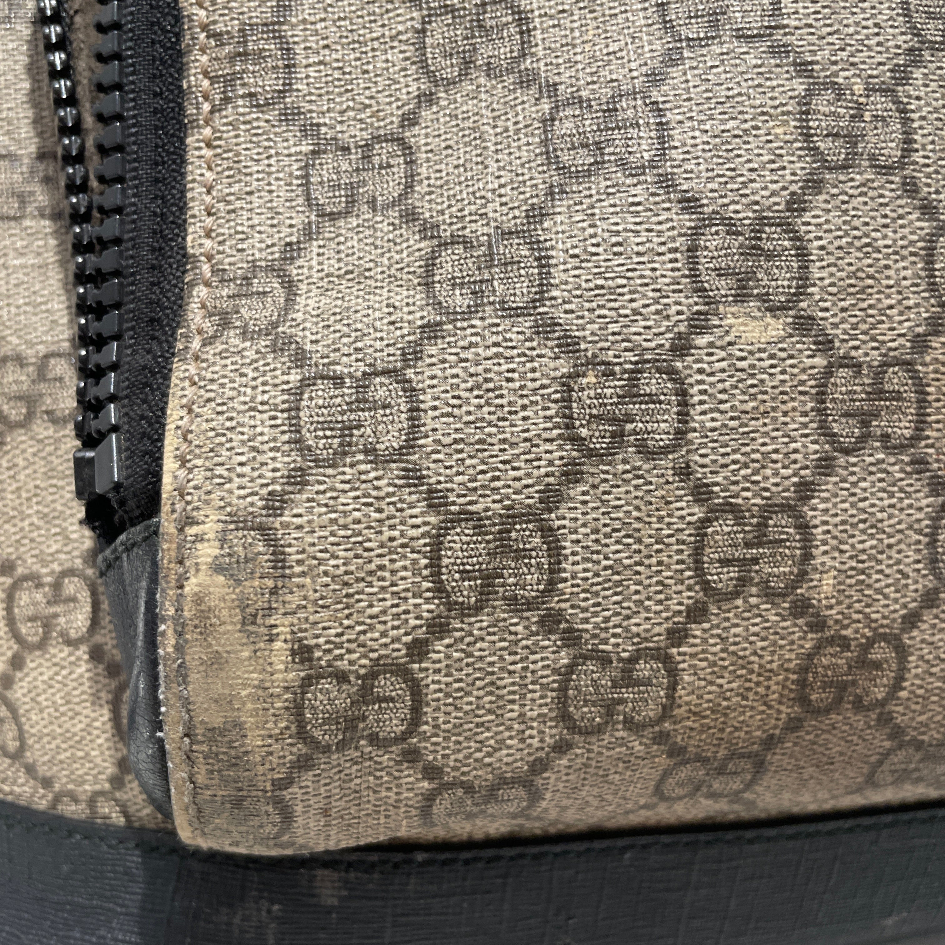 GUCCI/Backpack/Monogram/Leather/BEG/gg supreme view 8