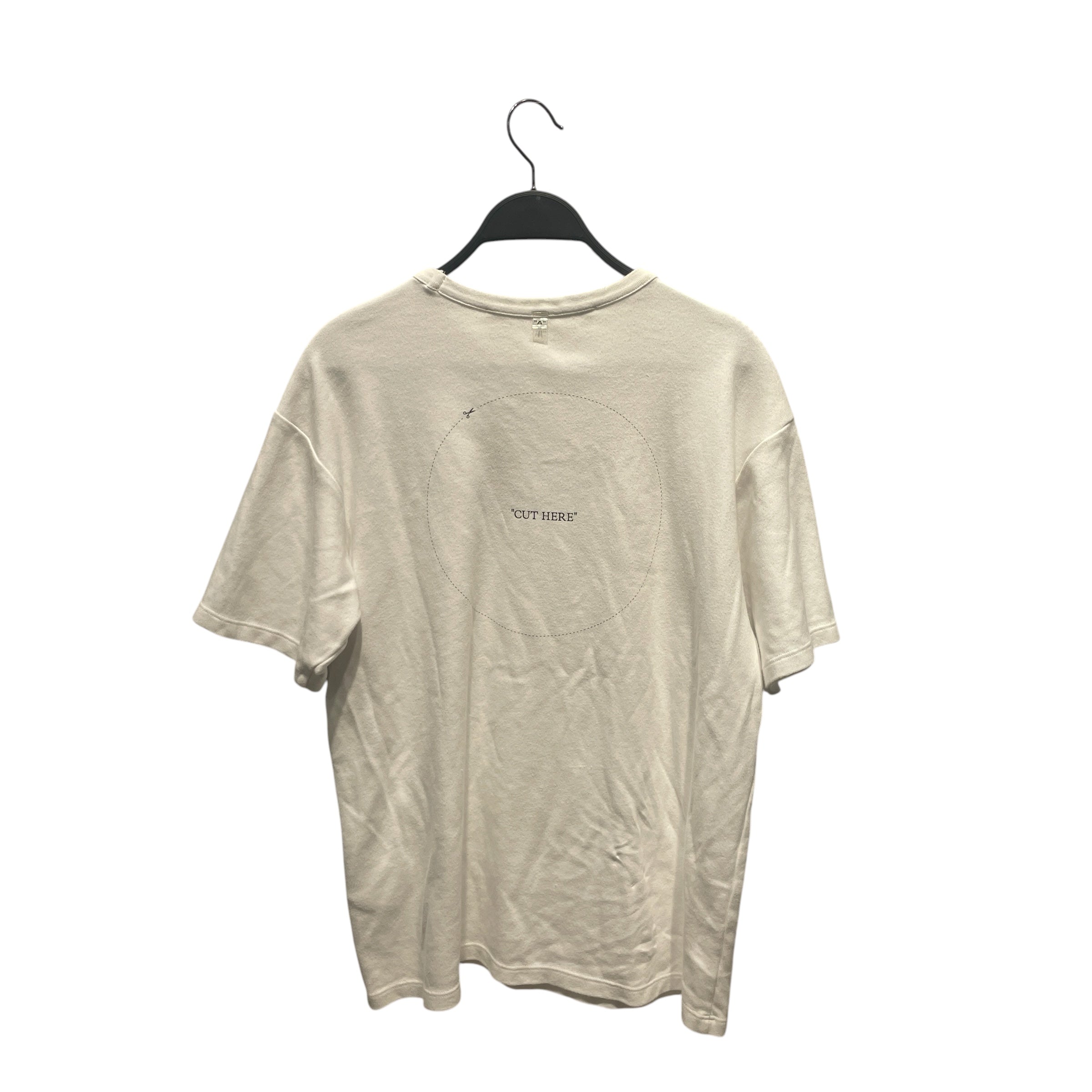 OFF-WHITE/T-Shirt/M/Cotton/WHT/ view 2