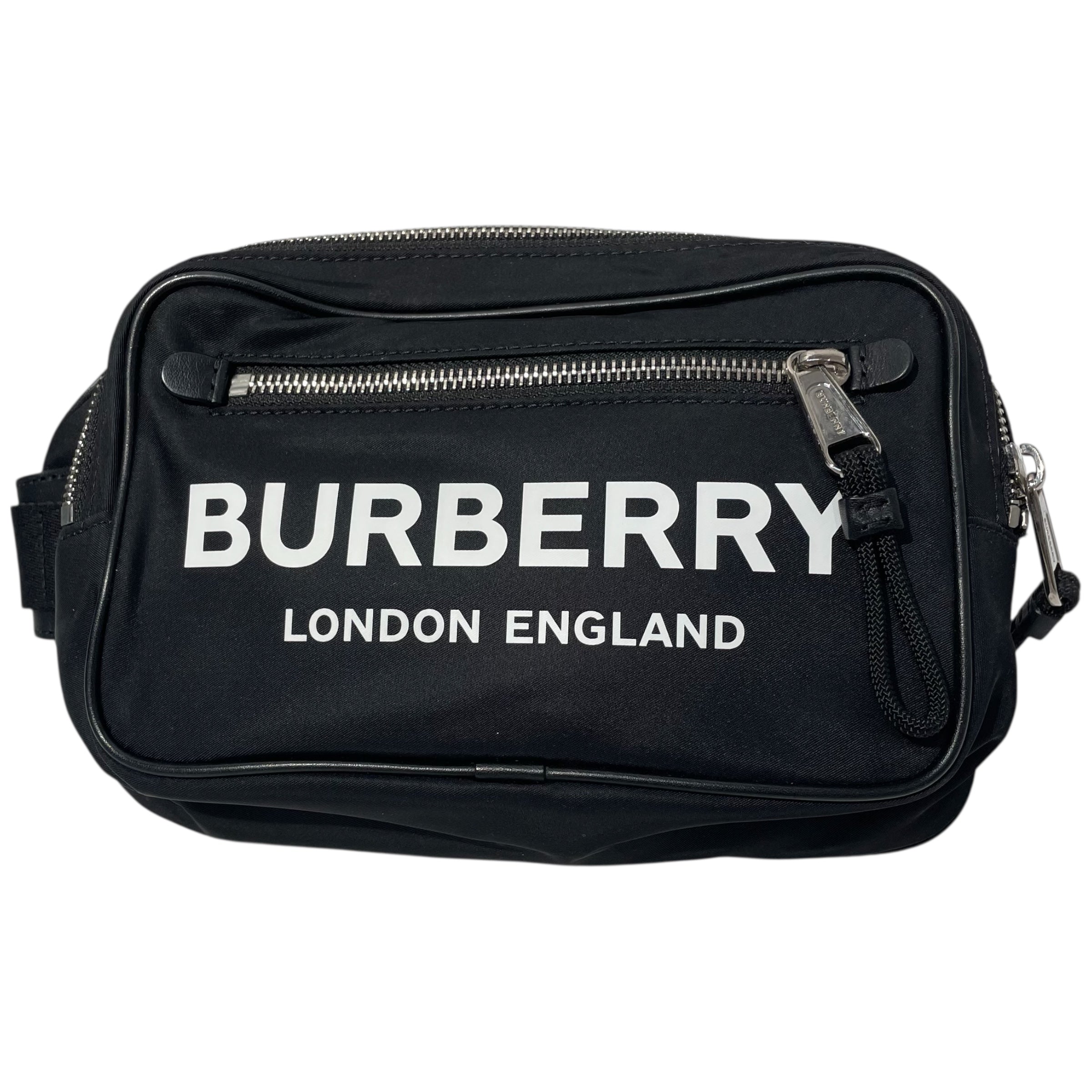 BURBERRY LONDON/Fanny Pack/M/Nylon/BLK/ view 1