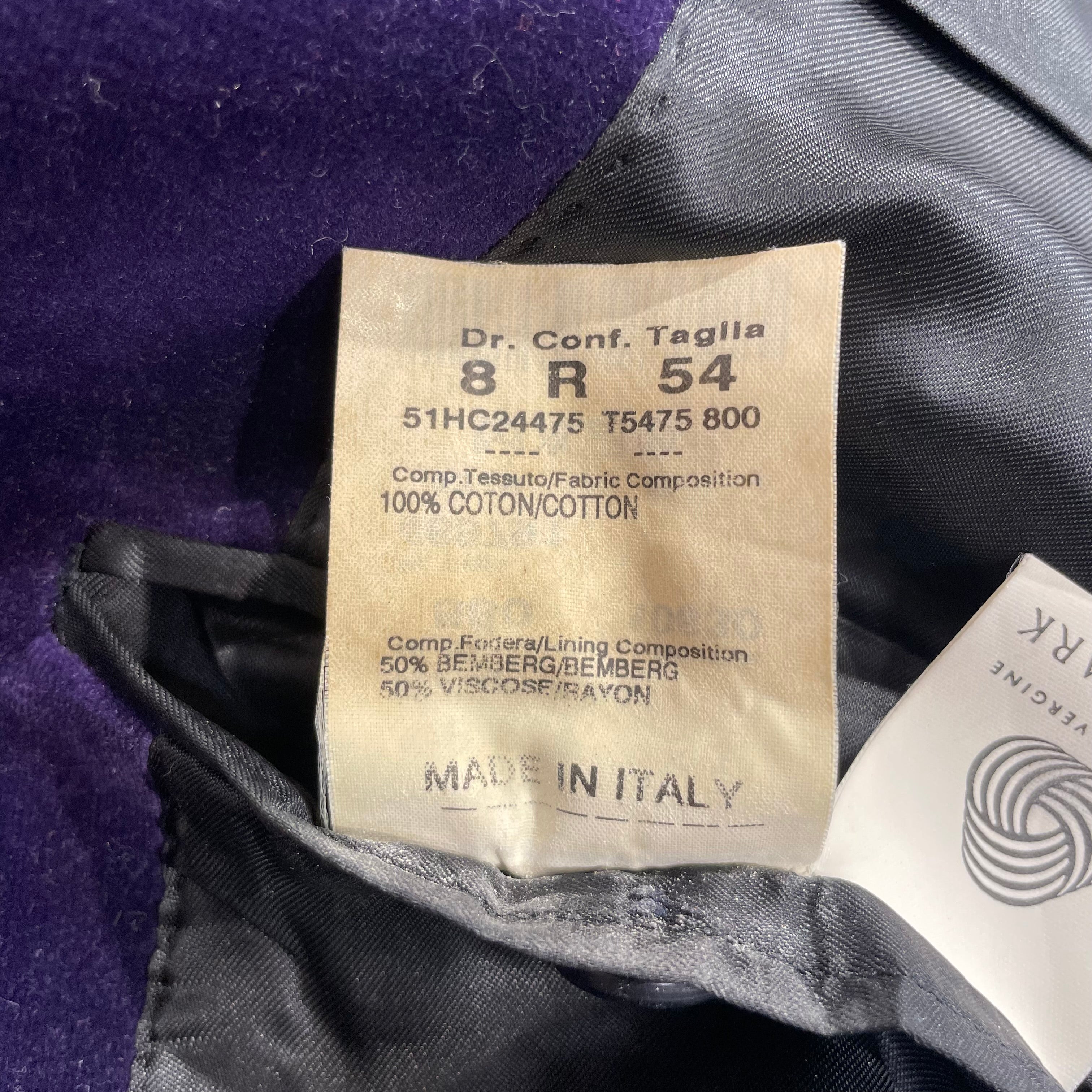 Thierry Mugler/Coat/8/Cotton/PPL/VINTAGE BLAZER view 3