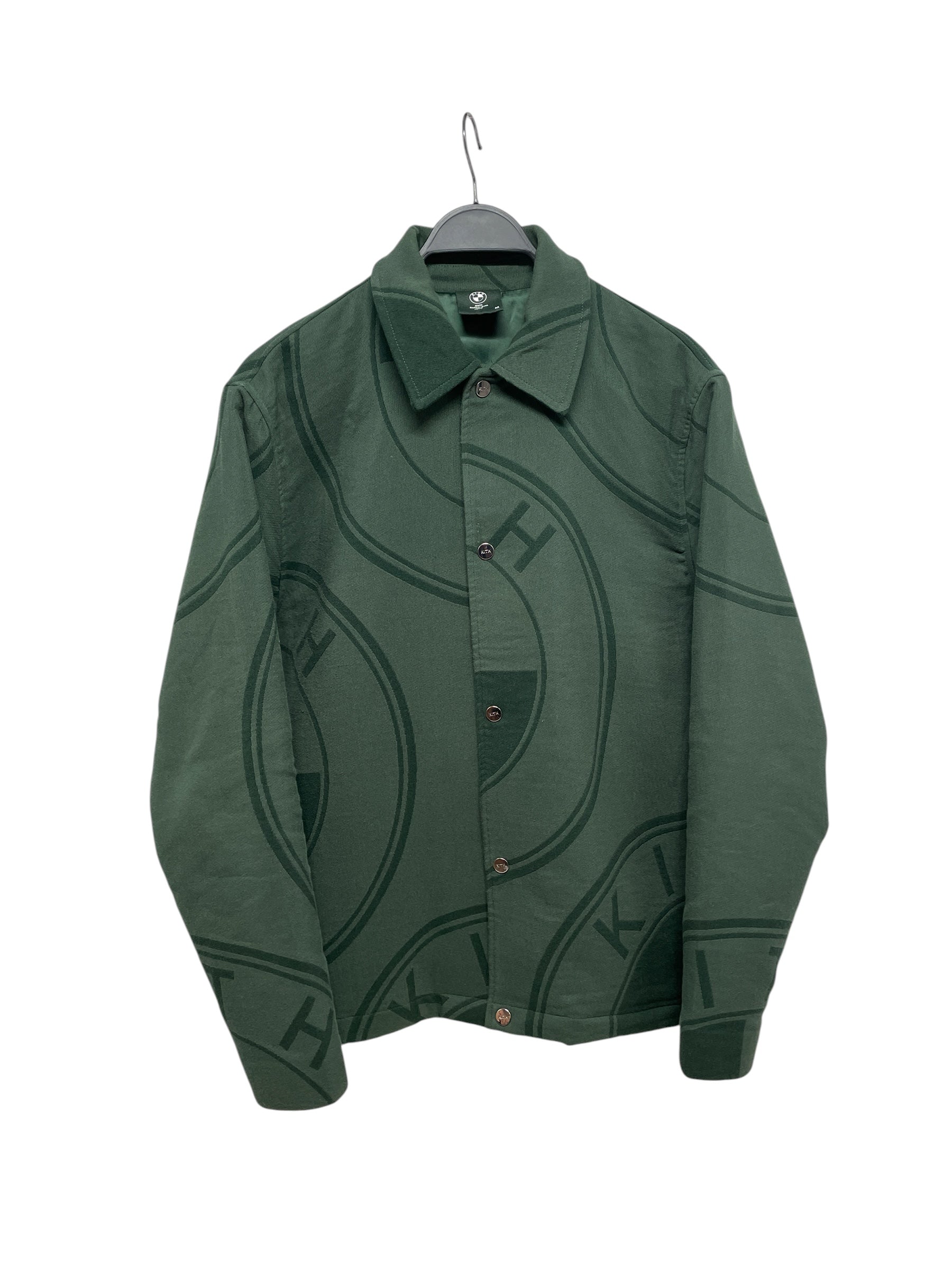 KITH/Jacket/M/Cotton/GRN/BMW COLLARED JCKT view 1