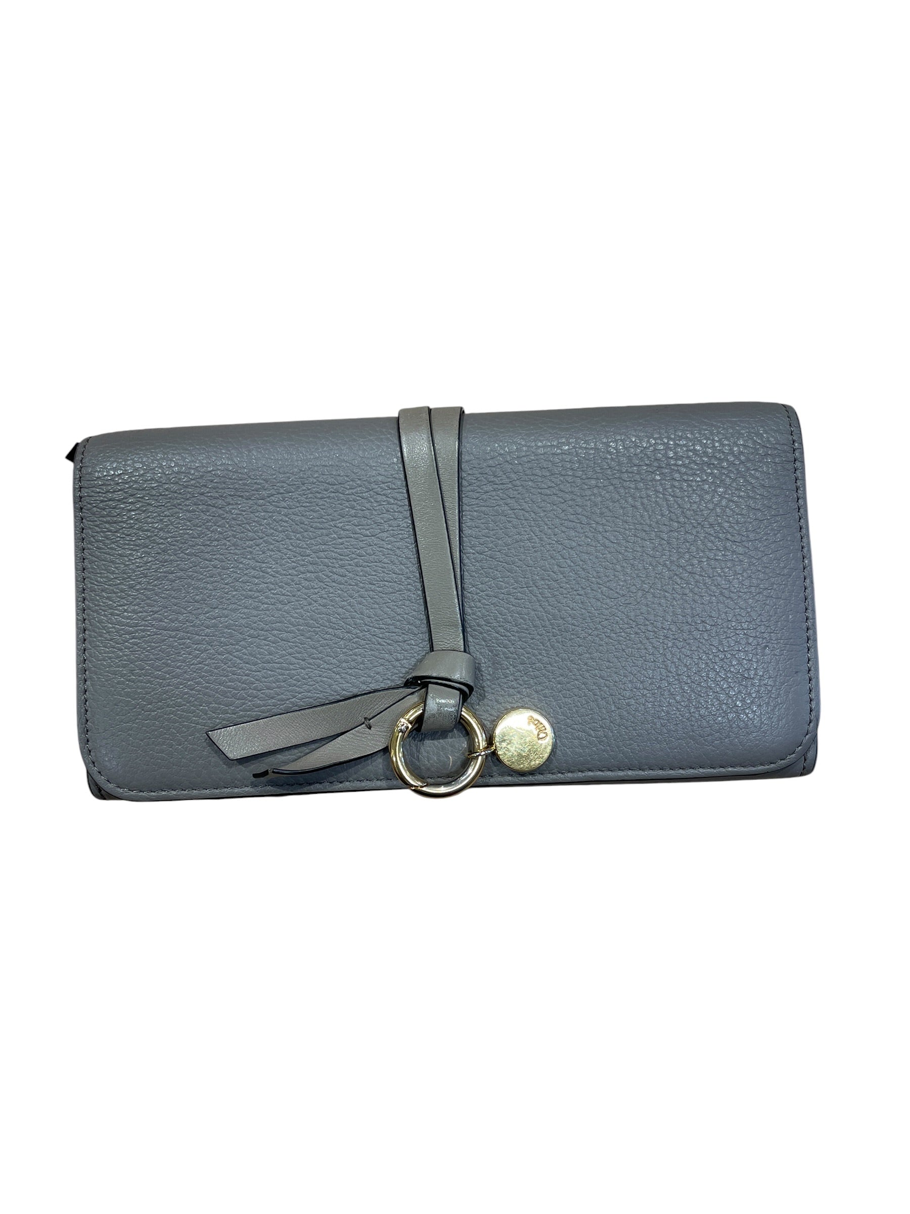 Chloe/Long Wallet/Leather/GRY/L's/XKDR6GV view 1