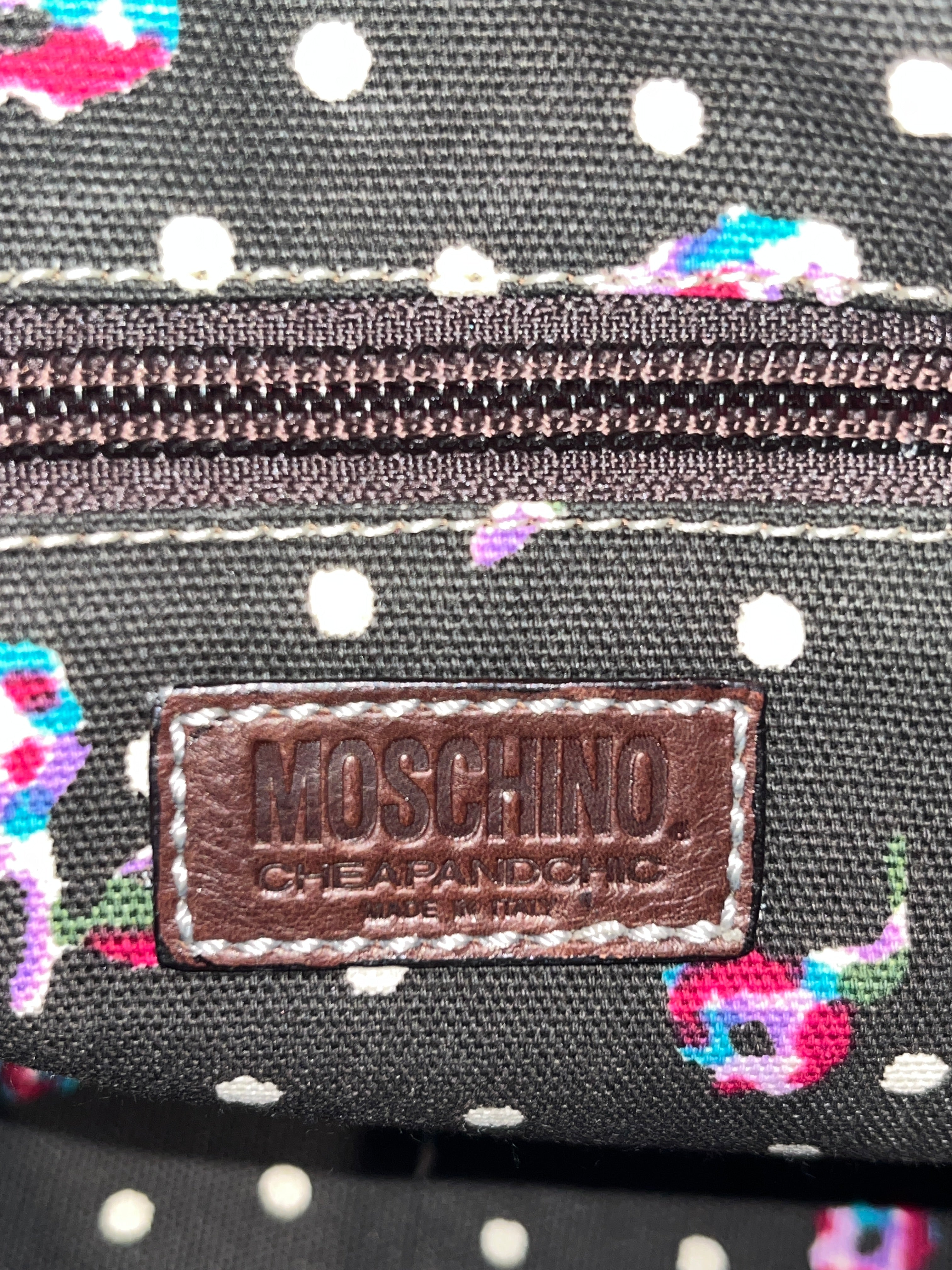 MOSCHINO CHEAP & CHIC/Hand Bag/Leather/BRW/ view 5