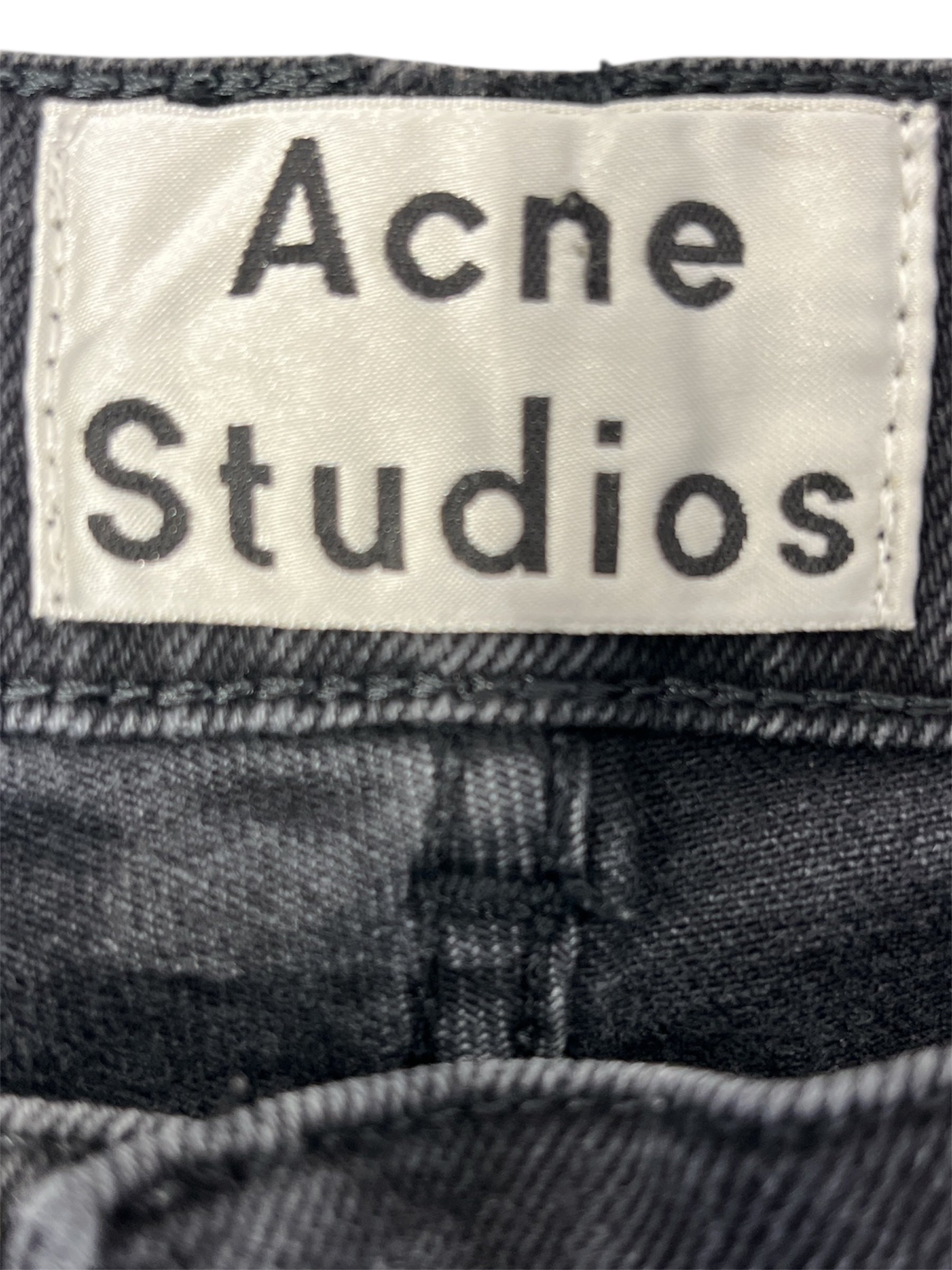 Acne Studios/Skinny Pants/32/Denim/BLK/ view 3