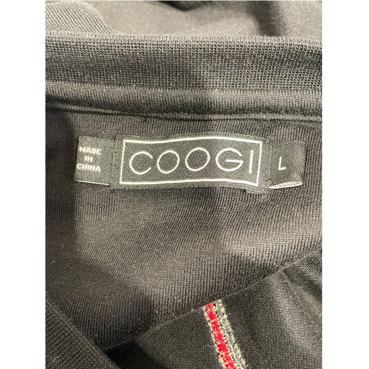 COOGI/T-Shirt/L/Cotton/BLK/COOGI ROYAL CREST GOLD/RED view 3