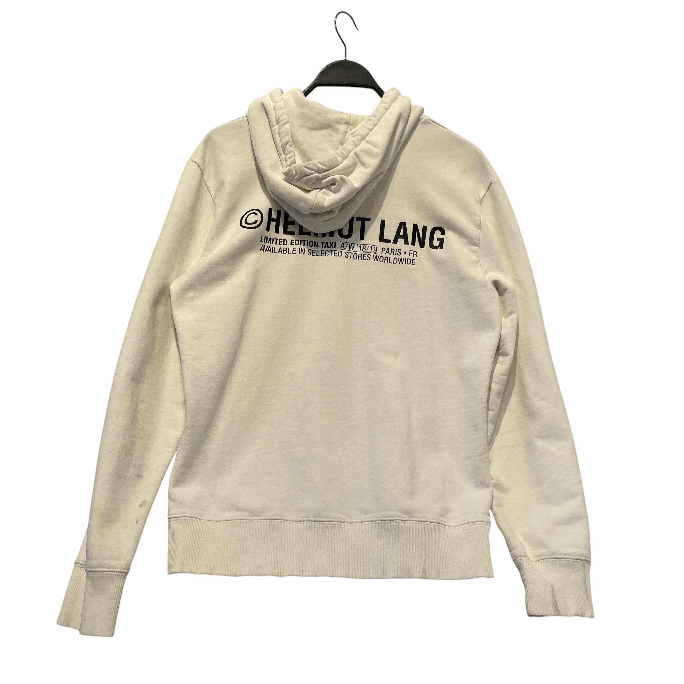 Helmut Lang/Hoodie/M/Cotton/WHT/Taxi Hooie view 2