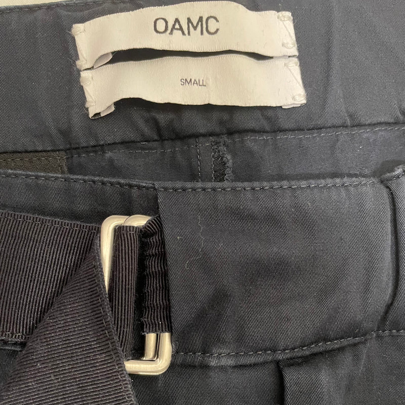 OAMC(OVER ALL MASTER CLOTH)/Slacks/S/Cotton/NVY/ZIPPER POCKET