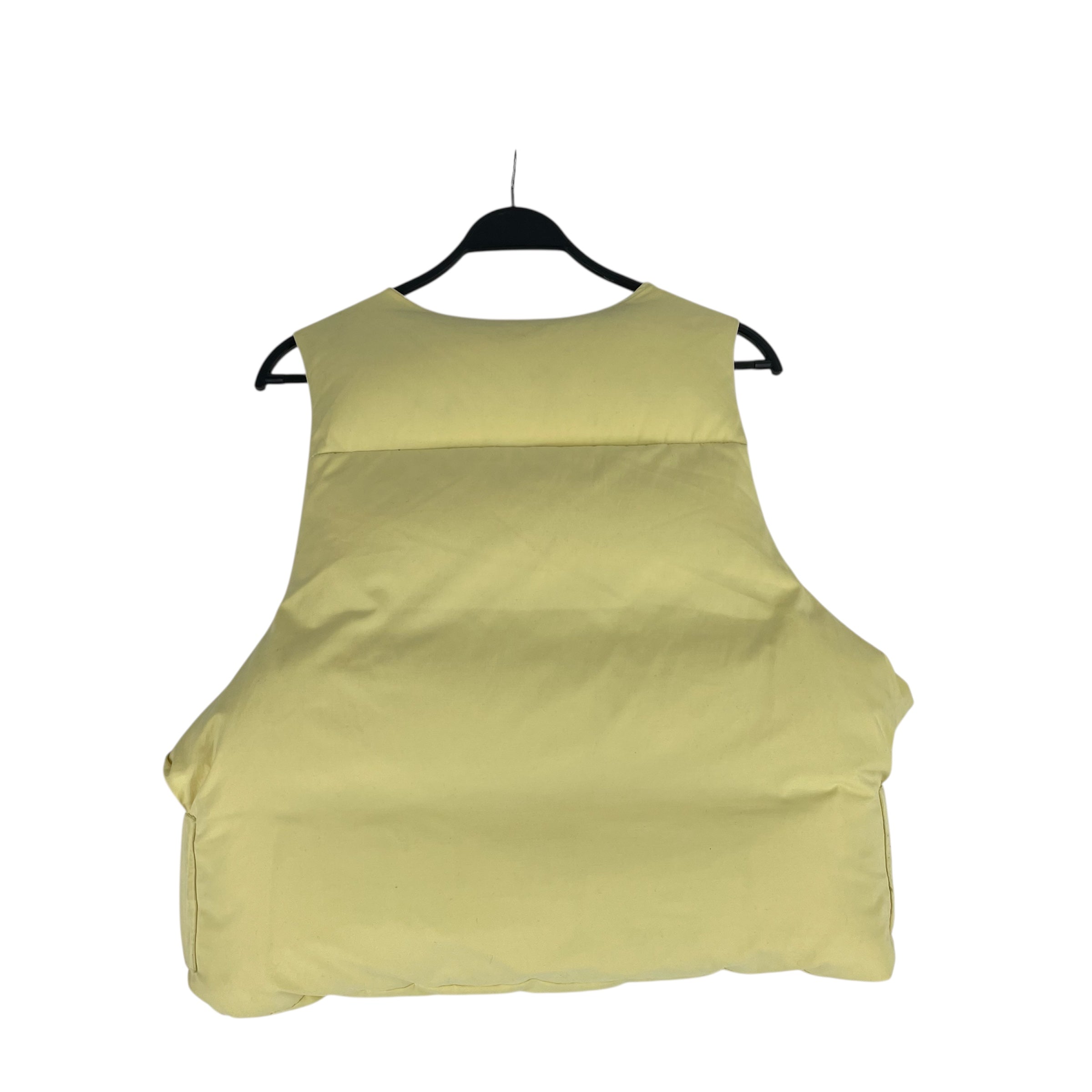 entire studios/Vest/S/Polyester/YEL/LIGHT PALE LELLOW PUFFER VEST view 2