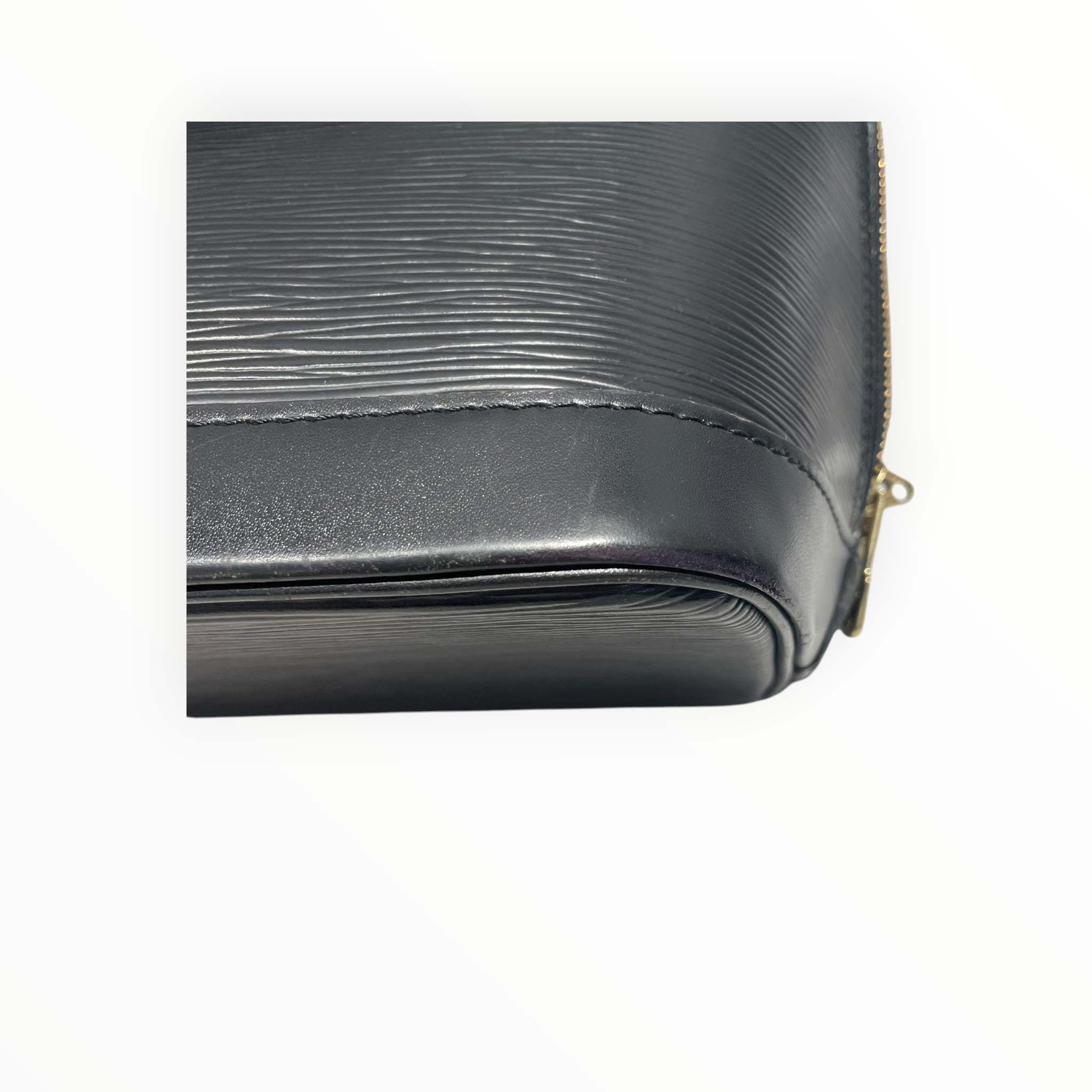 LOUIS VUITTON/Bag/Leather/BLK/akma pm epi view 13