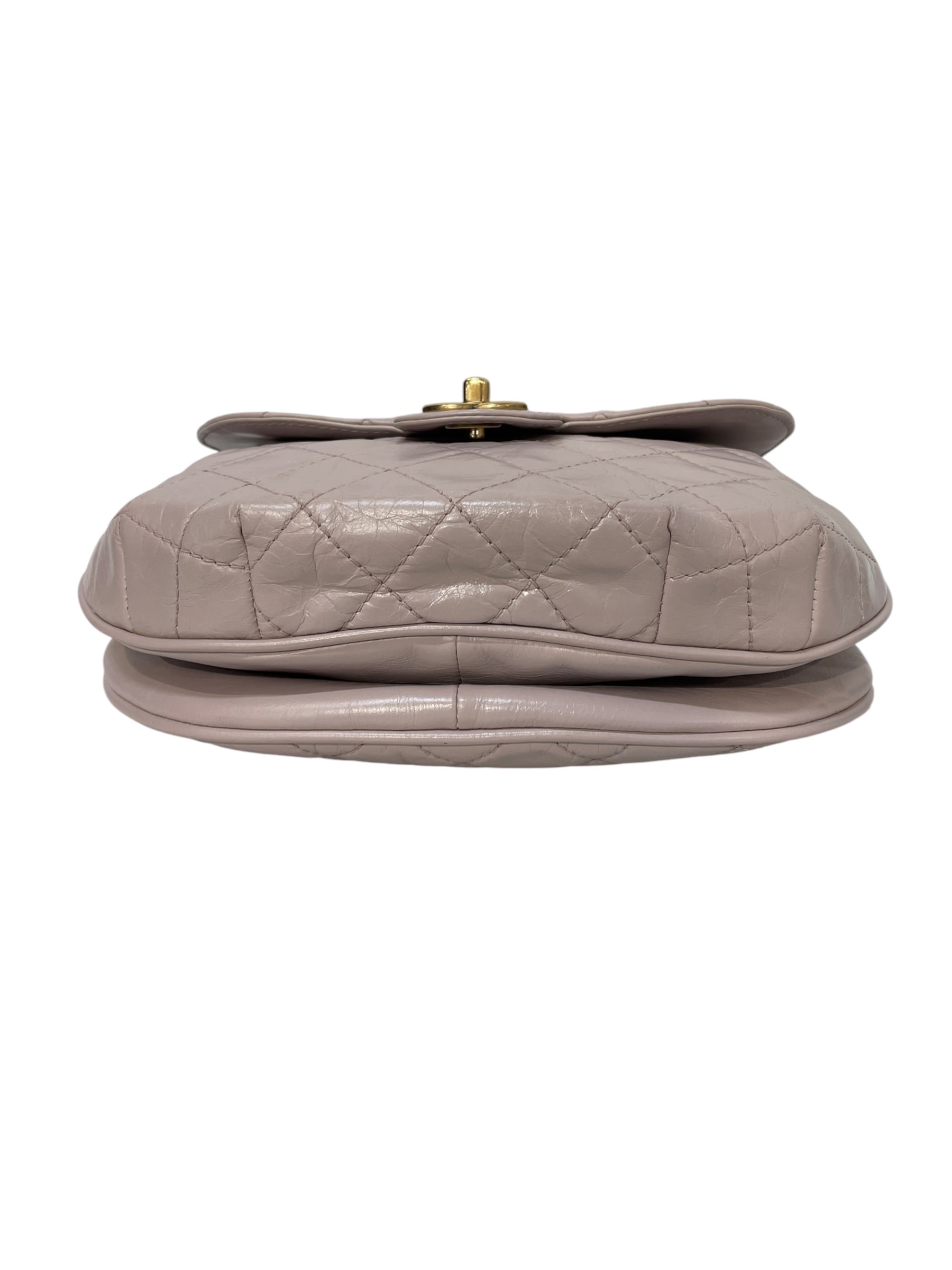 CHANEL/Cross Body Bag/Leather/Pink/A94758 quilted view 3