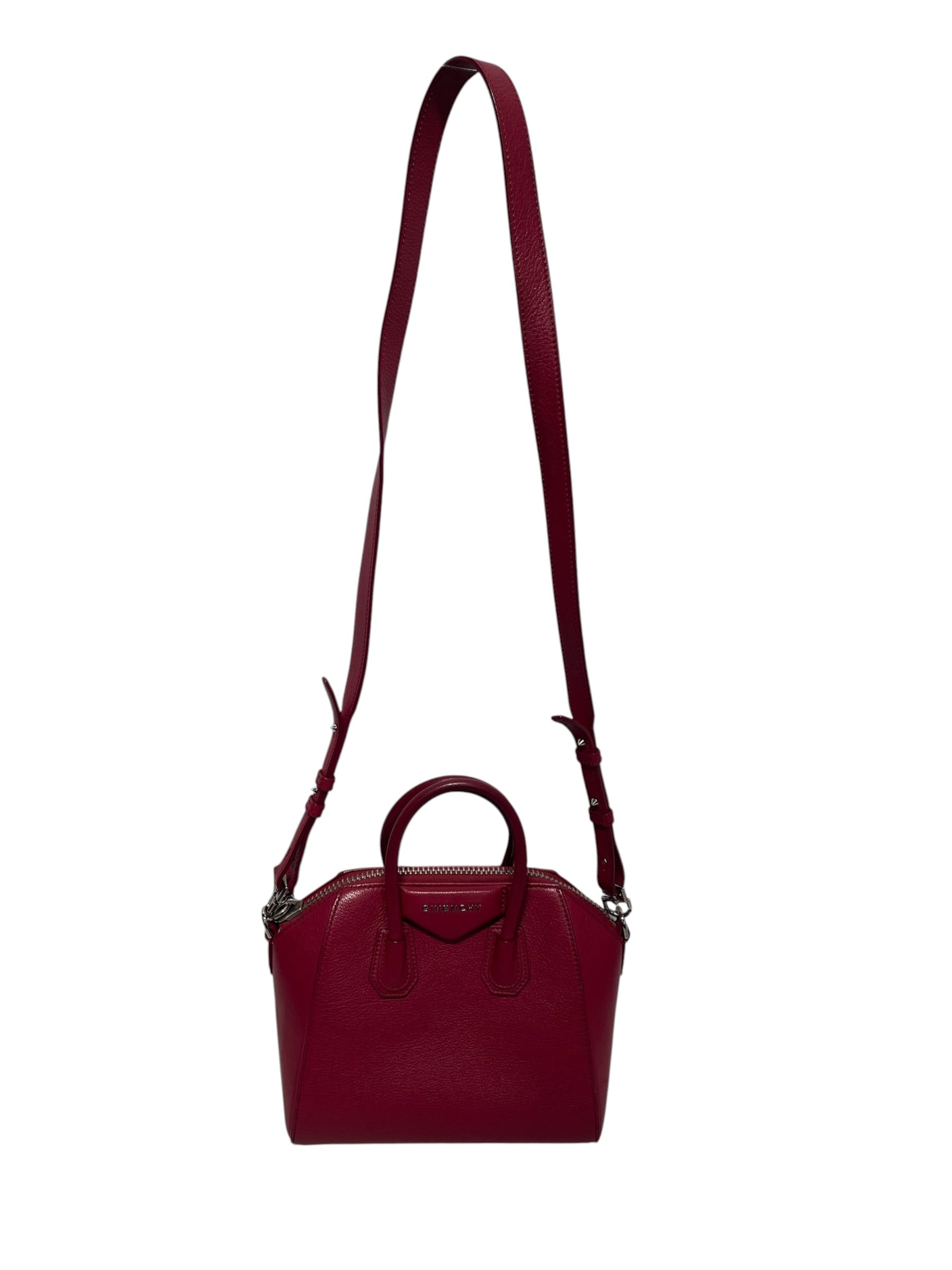 GIVENCHY/Bag/Leather/RED/MINI ANTIGONA view 1