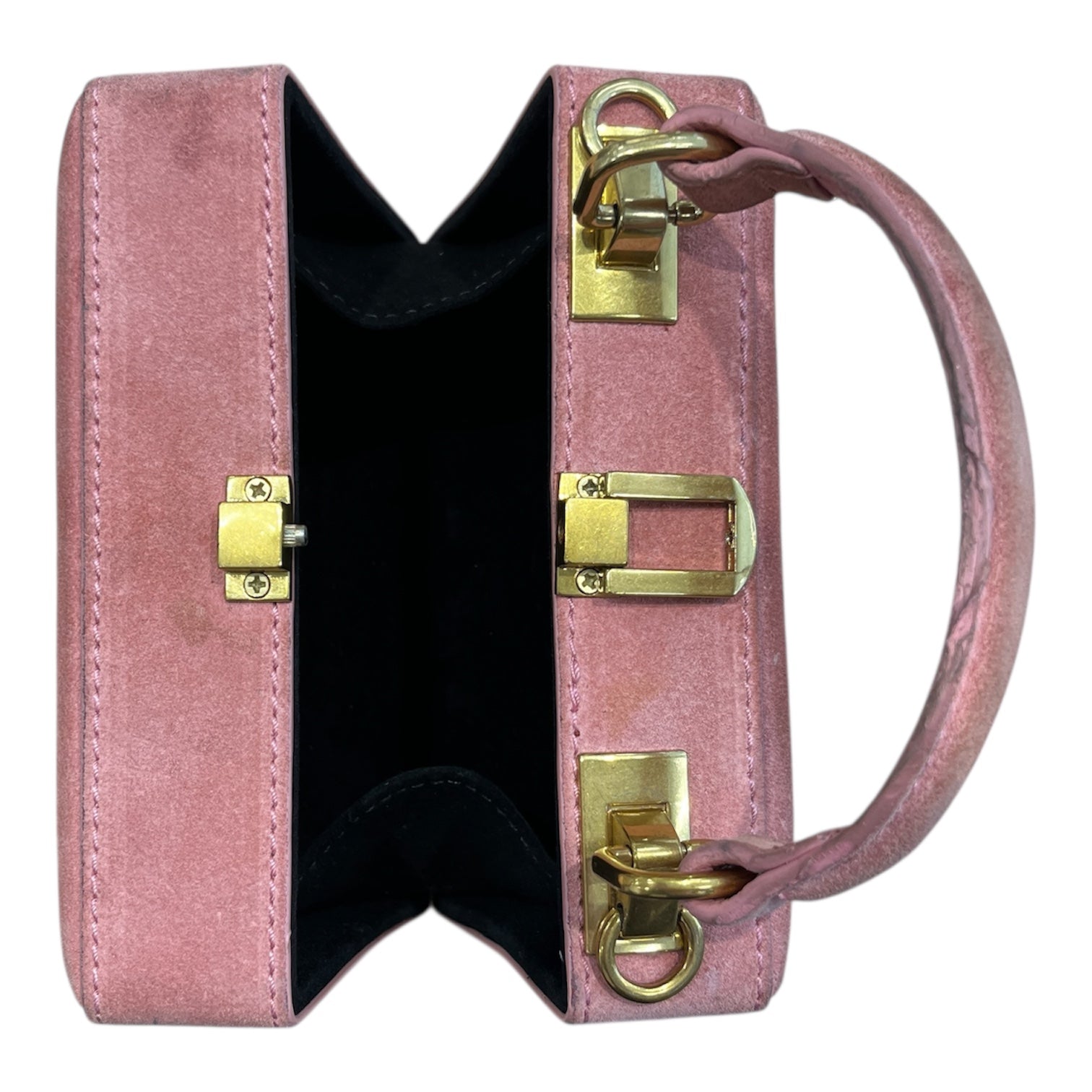 BRANDON BLACKWOOD/Hand Bag/Suede/PNK/KENDRICK view 4