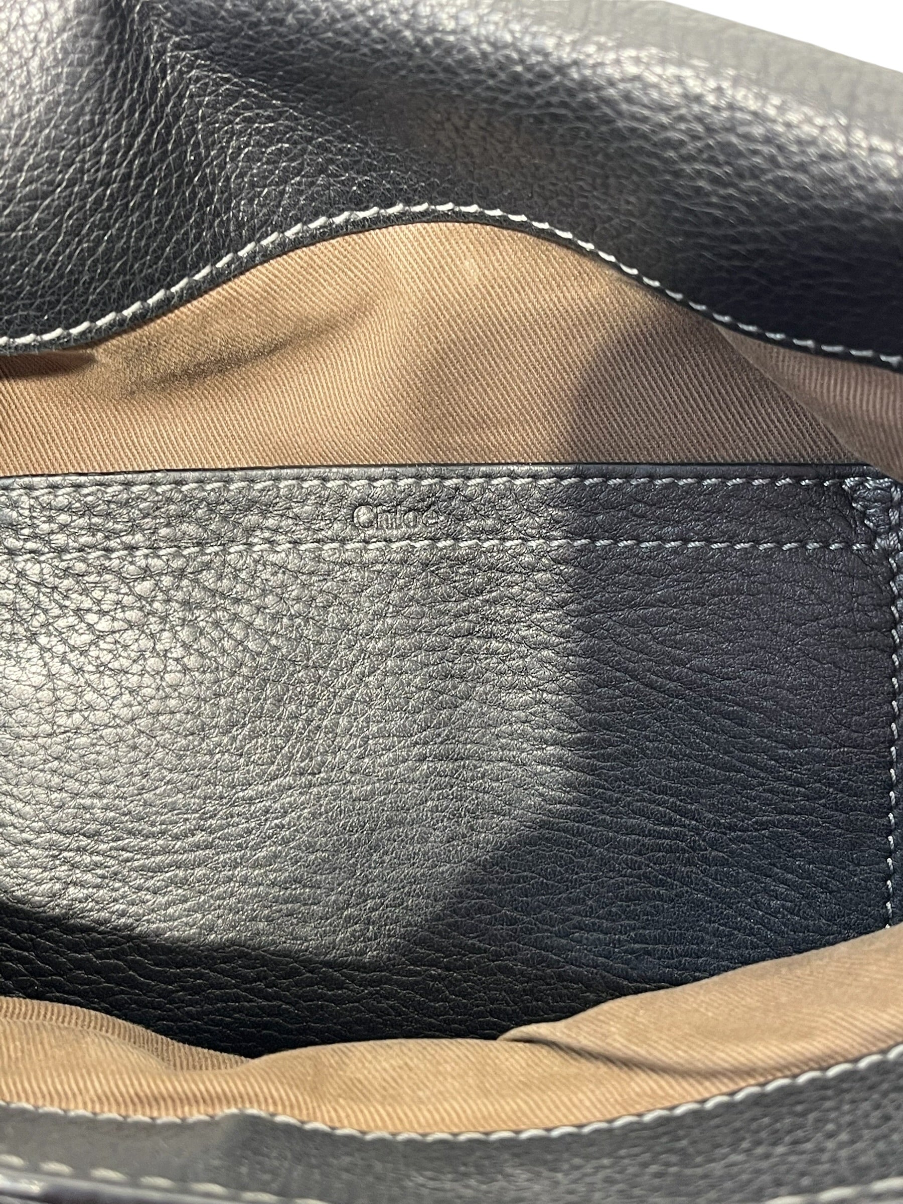 Chloe/Cross Body Bag/Leather/BLK/01-13-62-65 view 7