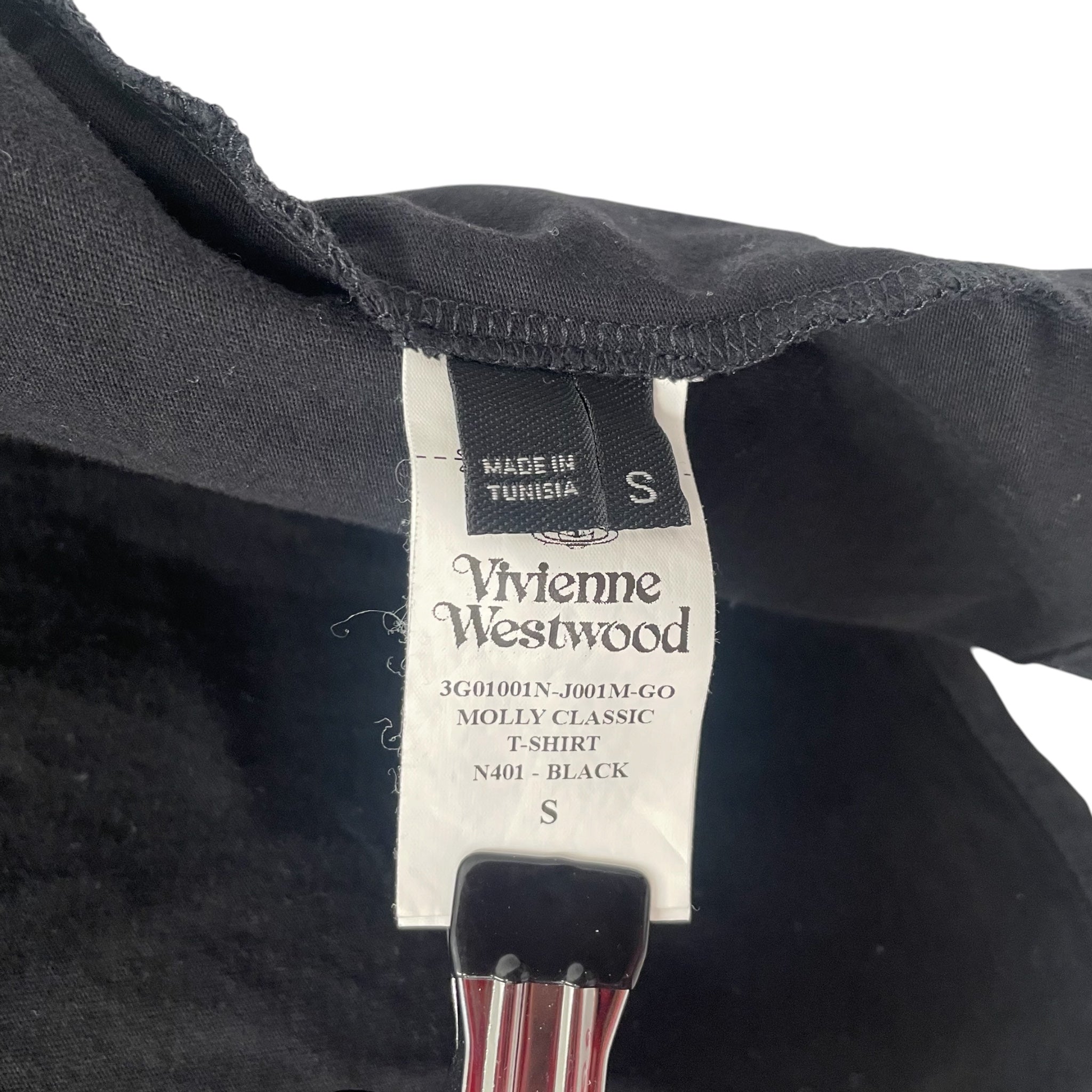 Vivienne Westwood/T-Shirt/M/Cotton/BLK/Graphic/BLUEMOLLY view 4