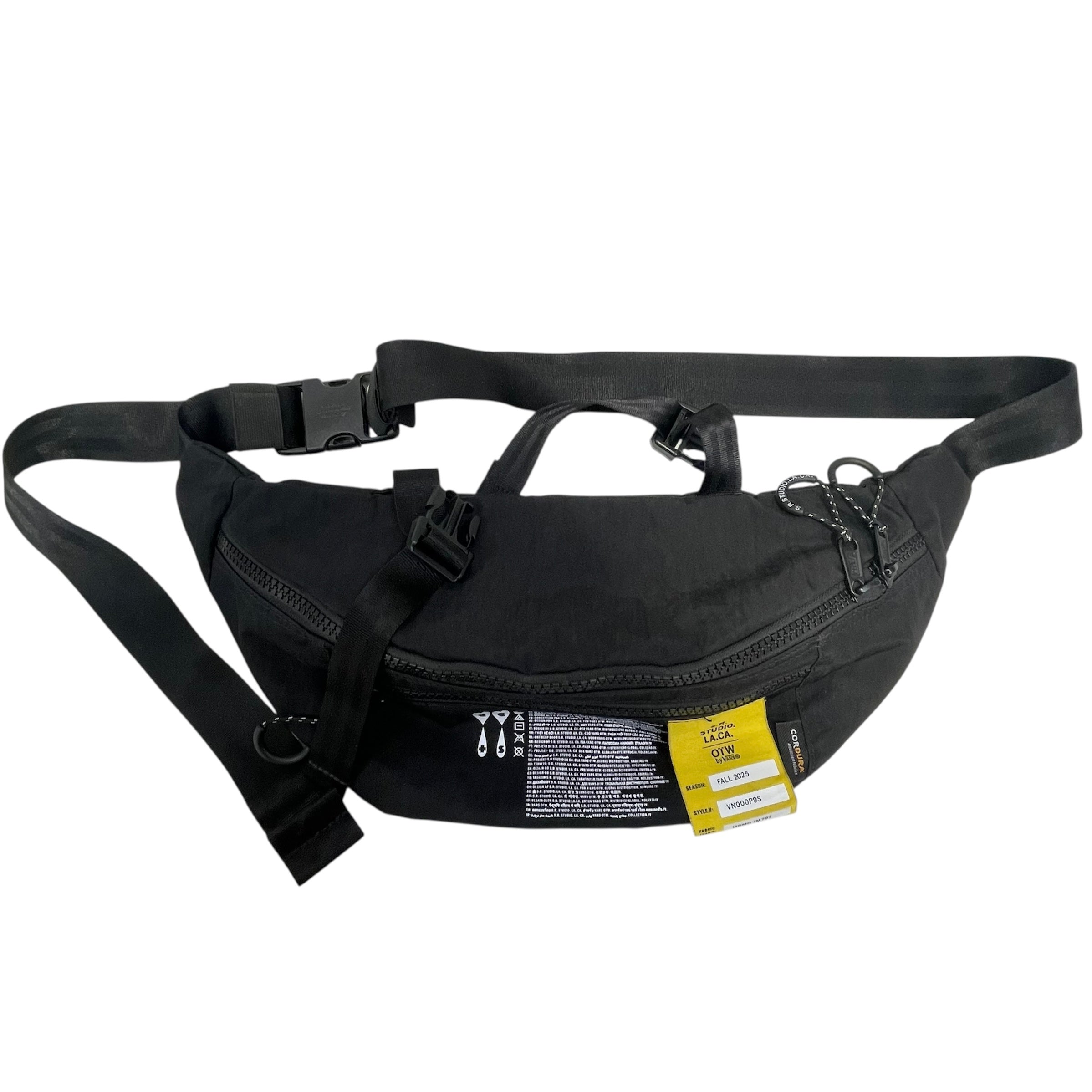 S.R. STUDIO. LA. CA/VANS/Fanny Pack/Nylon/BLK/ view 3