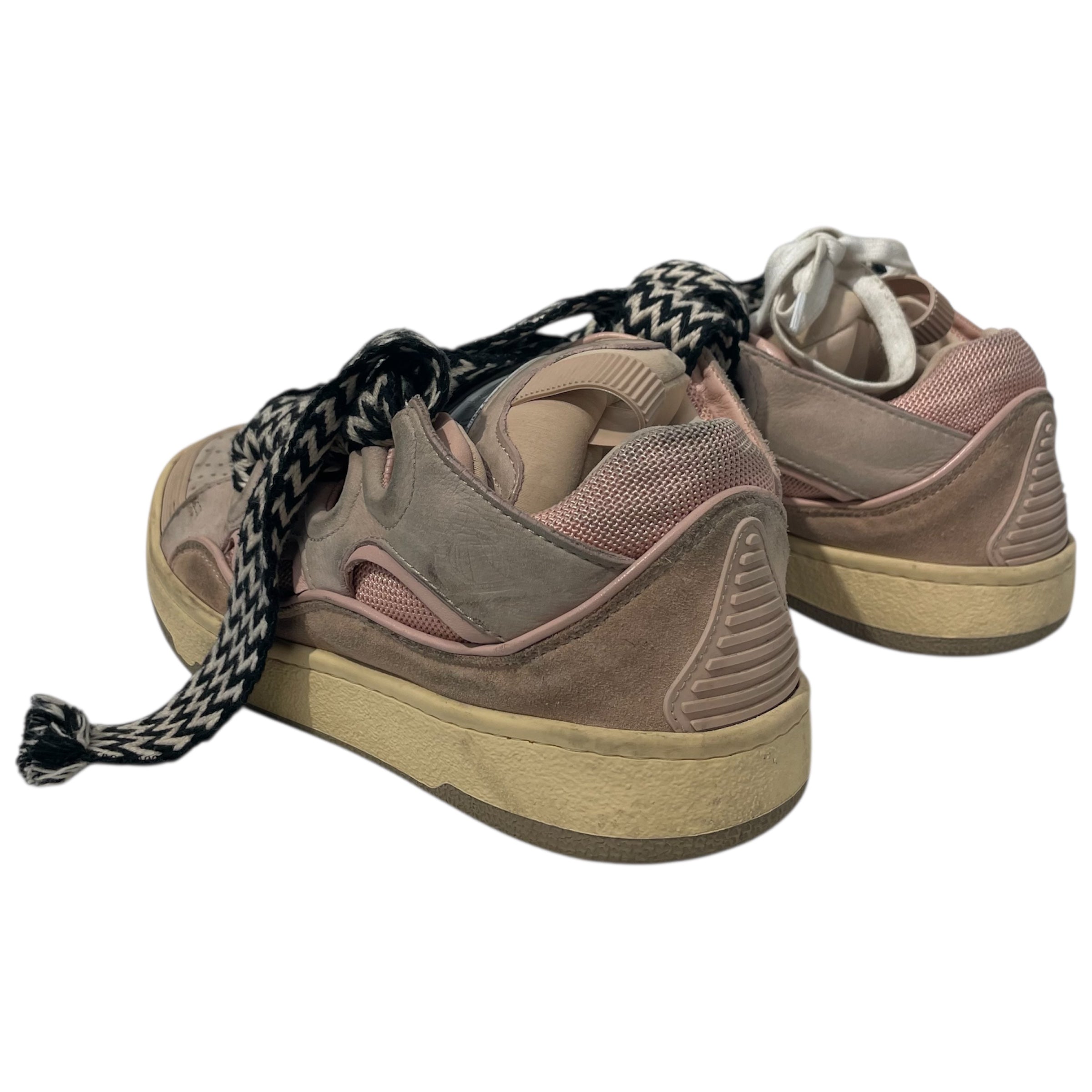 LANVIN/Low-Sneakers/EU 36/Cotton/PNK/ view 2