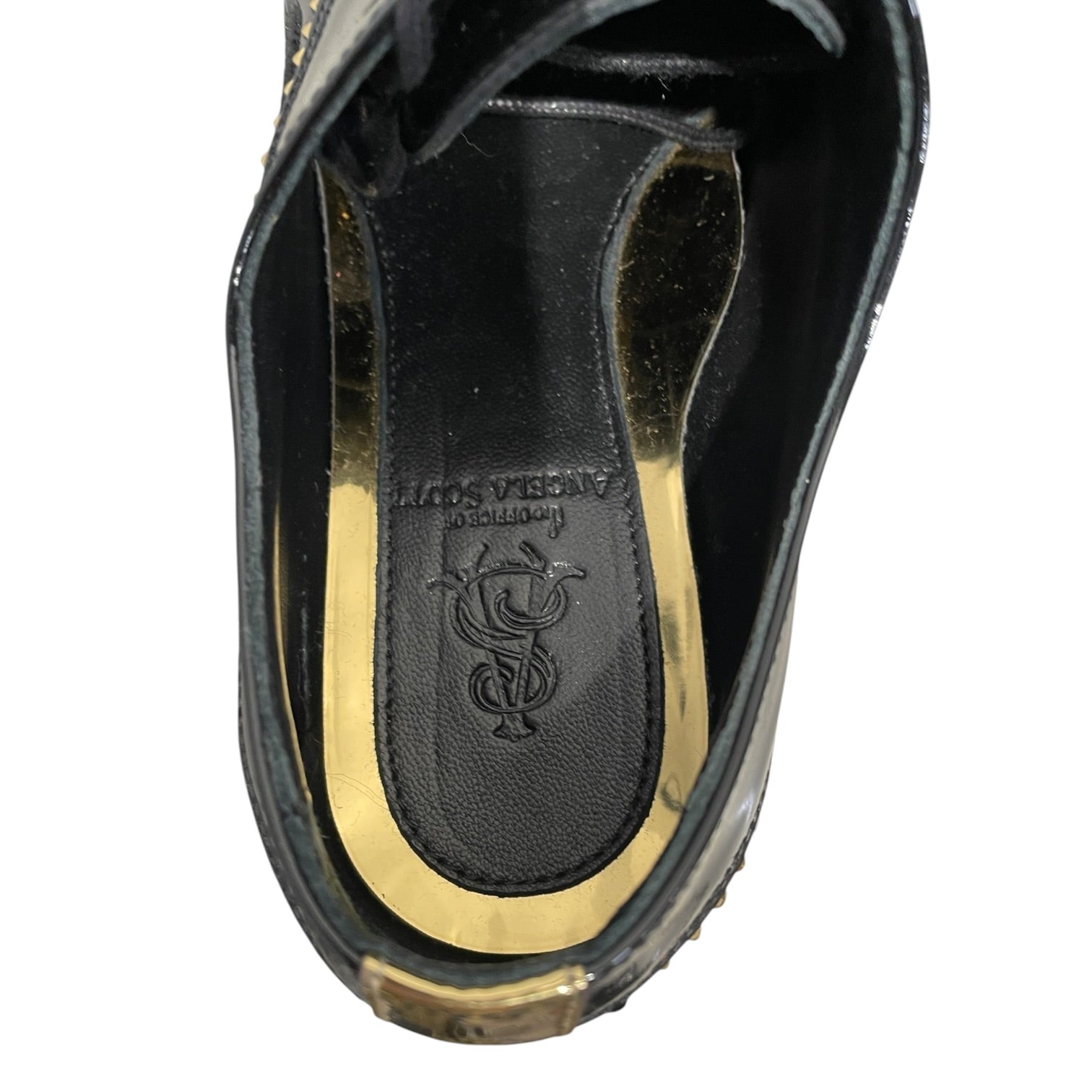 The Office of Angela Scott/Dress Shoes/US 5/Leather/BLK/ view 3