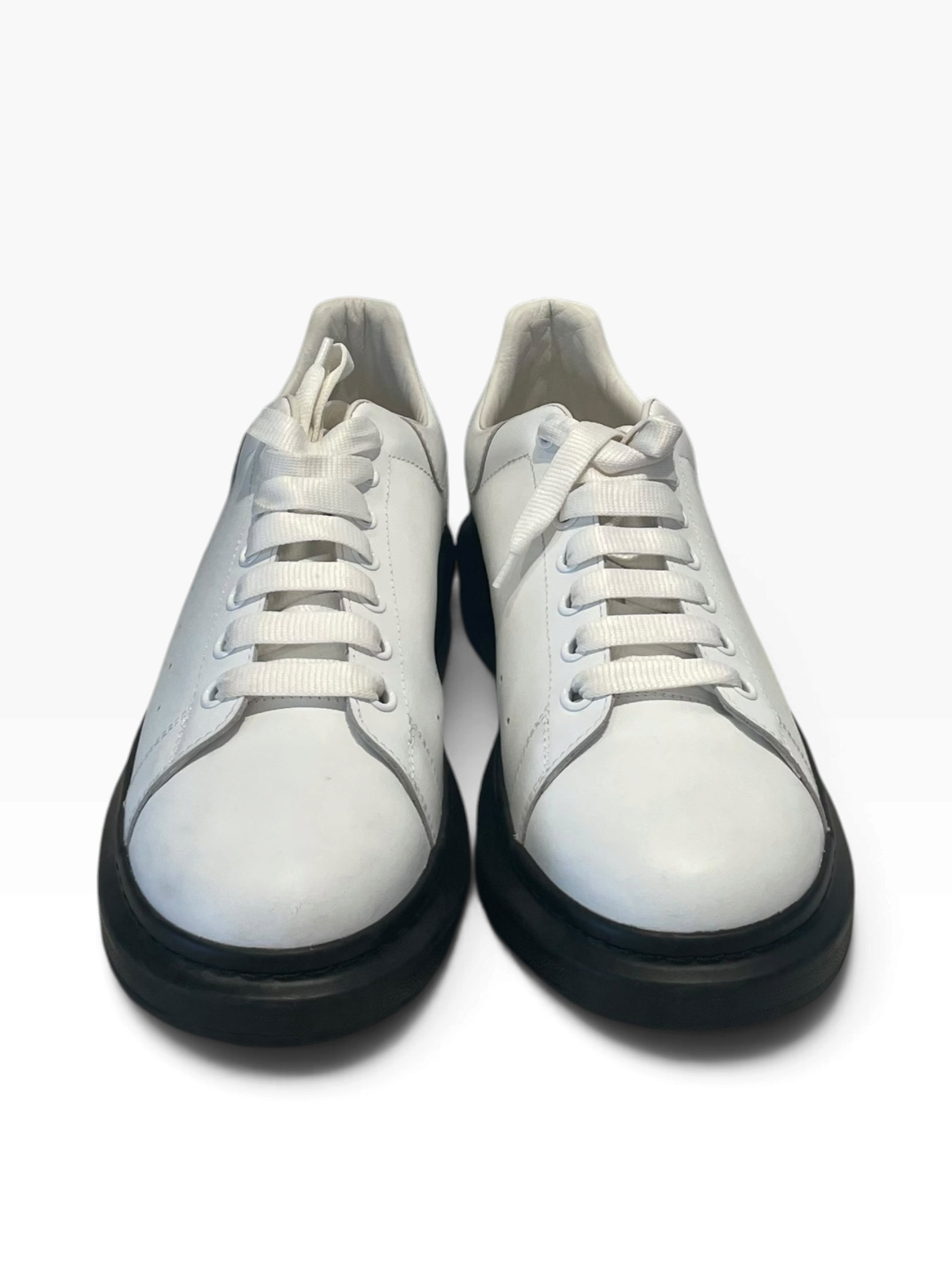 Alexander McQueen/Low-Sneakers/EU 47/Leather/WHT/Oversized Sneakers view 3