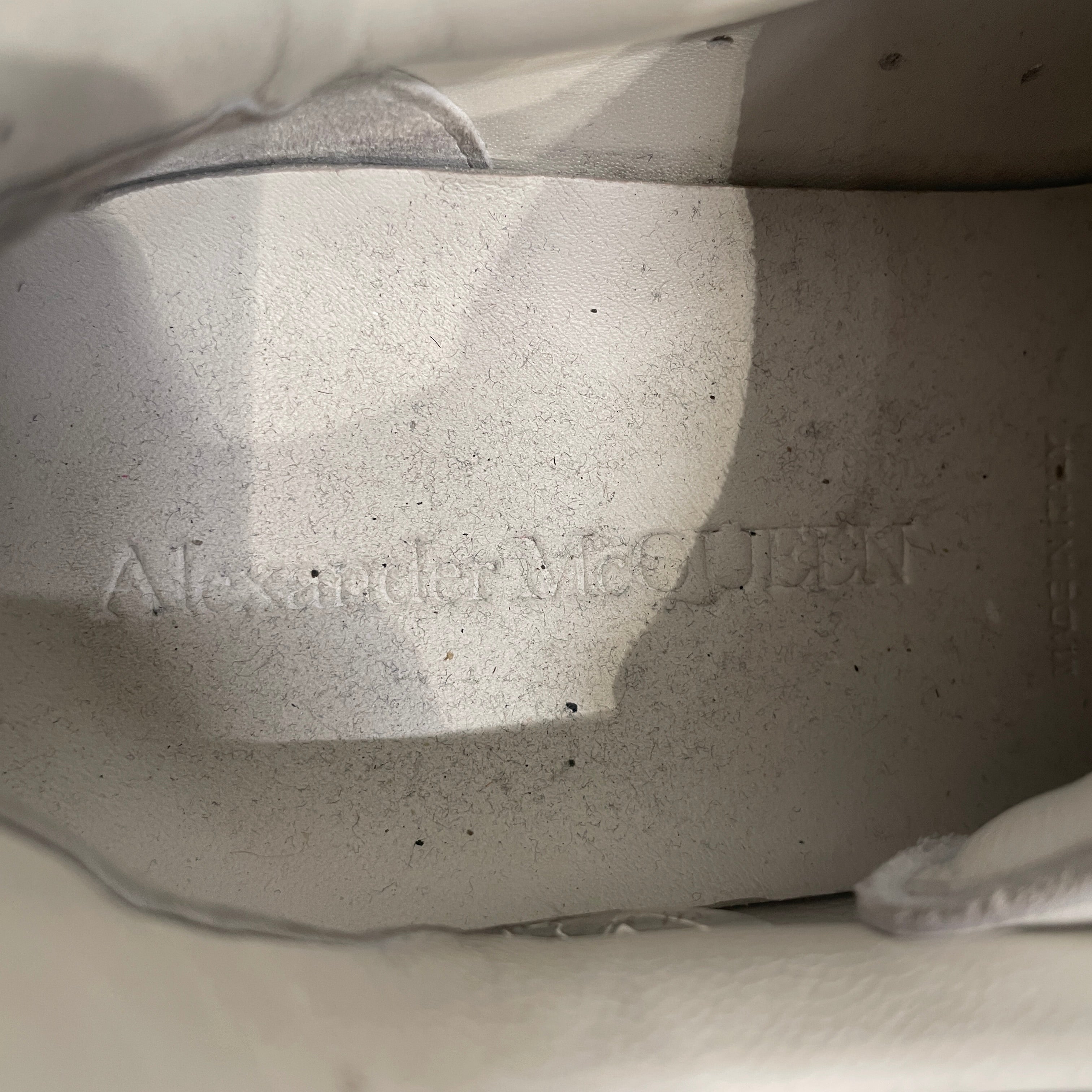 Alexander McQueen/Low-Sneakers/US 9/Leather/WHT/634619 view 6