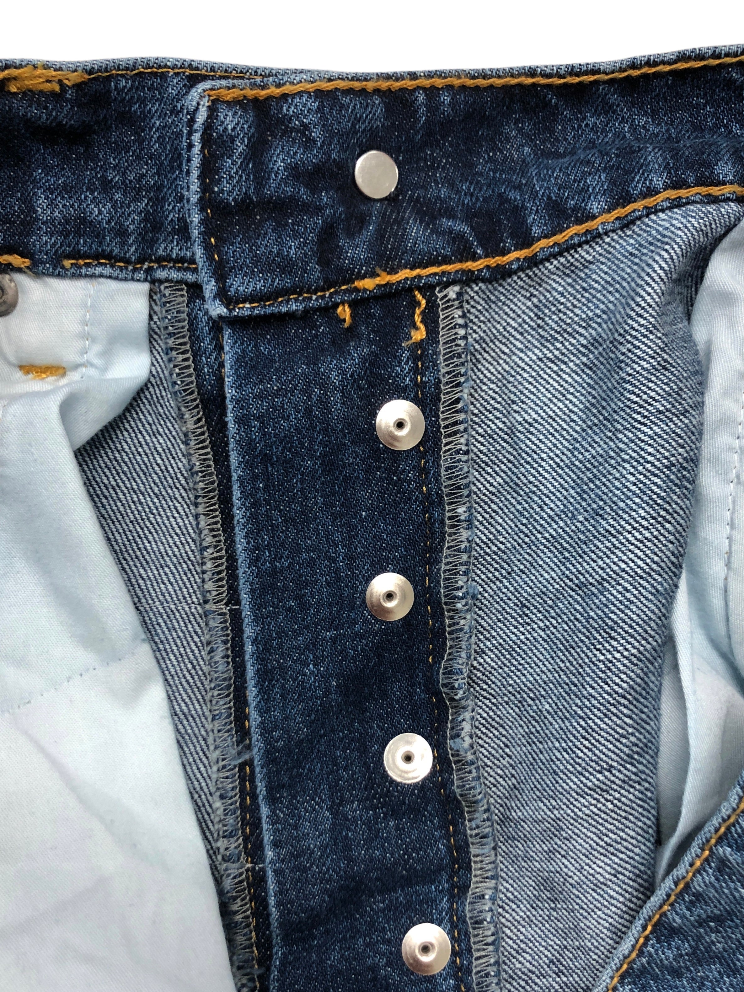 HONEY FUCKING DIJON/Straight Pants/32/Denim/BLU/ view 5
