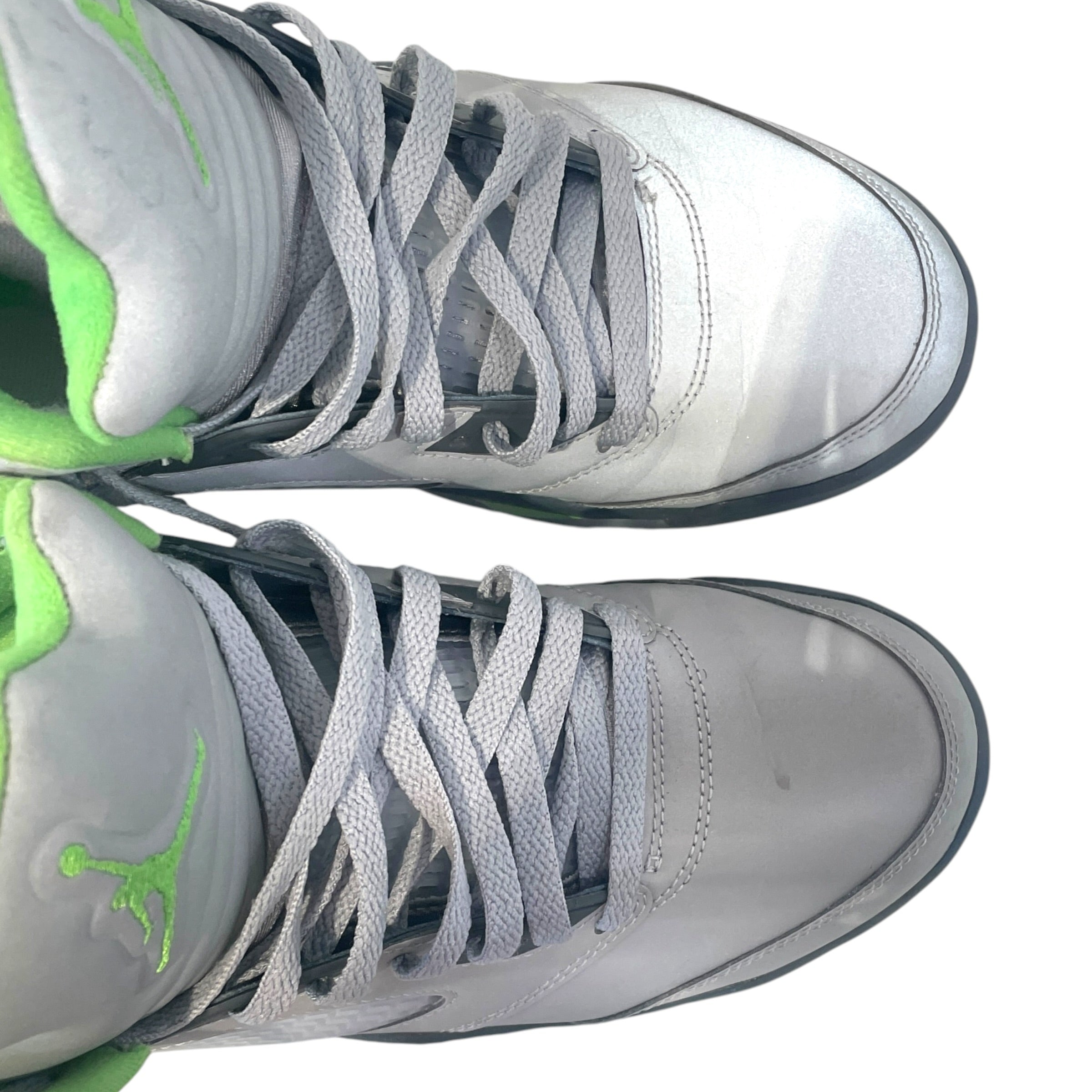 NIKE/Hi-Sneakers/US 10/GRY/jordxan 5 retro green bean view 4