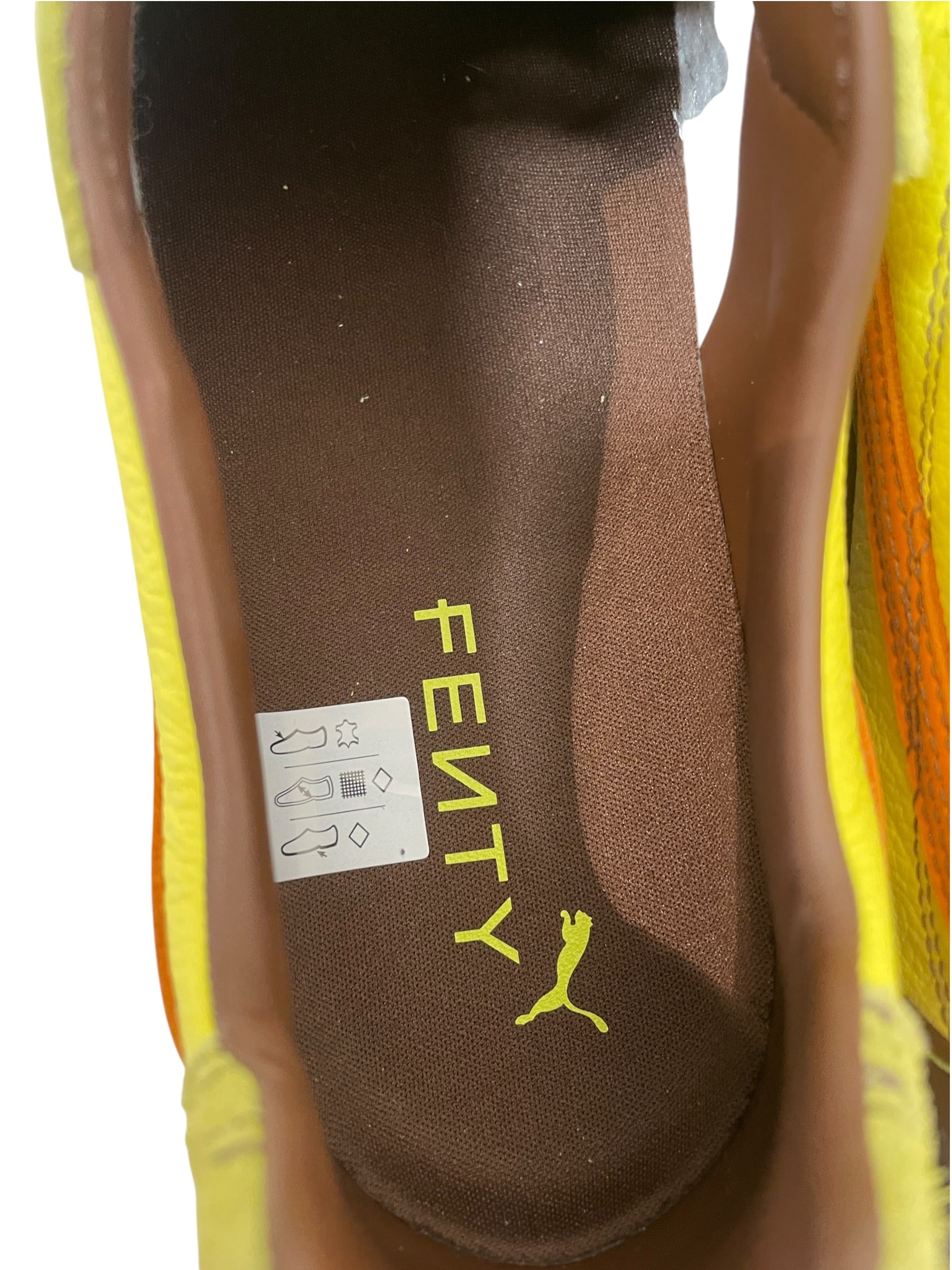 FENTY PUMA by Rihanna/Low-Sneakers/US 13/Leather/YEL/avanti 404813-02 view 3