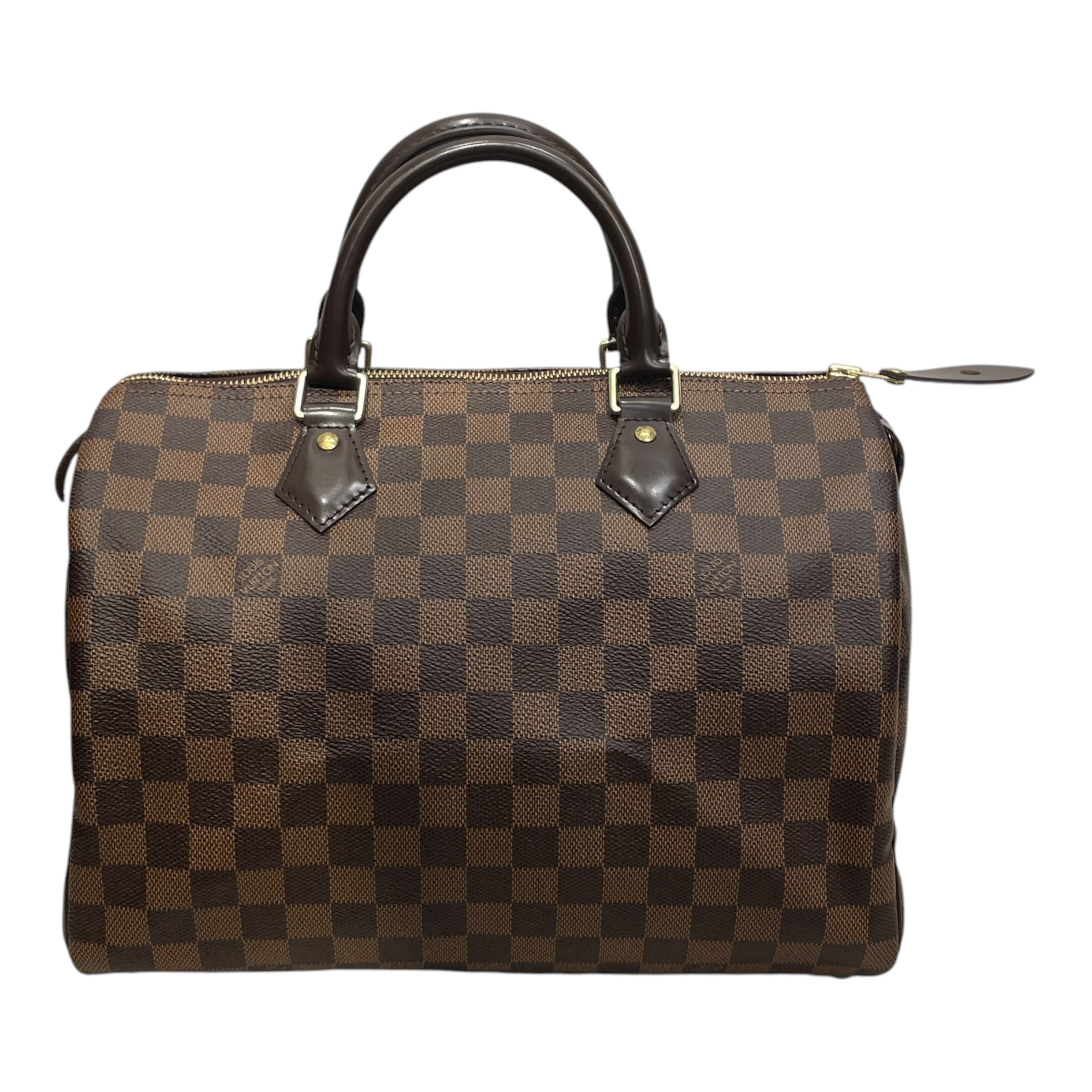 LOUIS VUITTON/Clutch Bag/Monogram/Leather/BRW/DAMIER EBENE SPEEDY view 1
