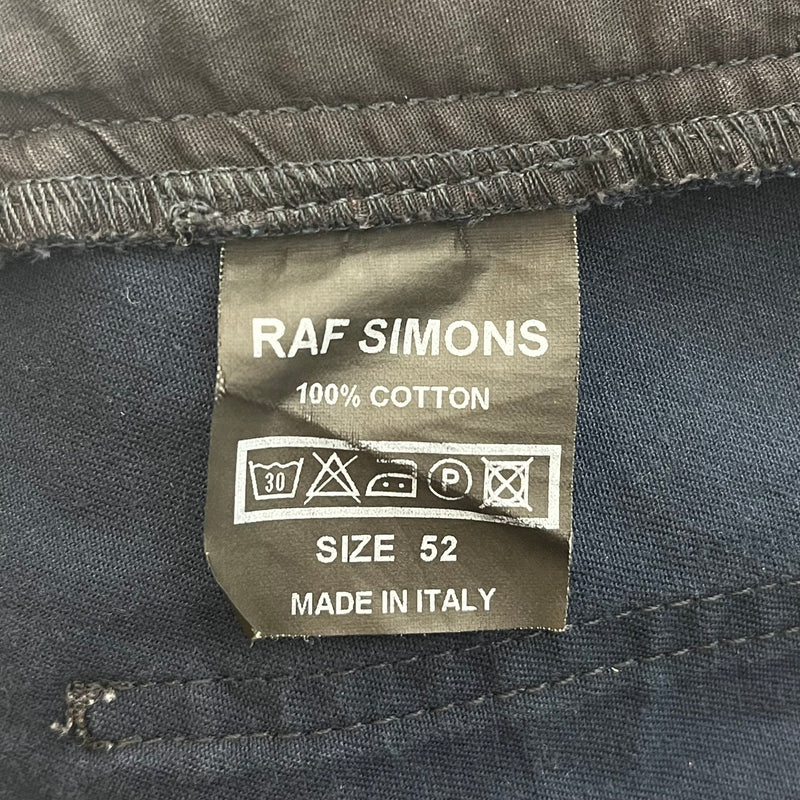 RAF SIMONS/Skinny Pants/52/Cotton/NVY/Camouflage/STERLING RUBY