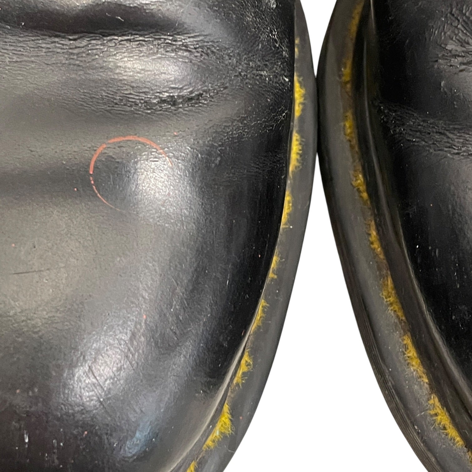 Dr.Martens/VETEMENTS/Boots/US 10/Leather/BLK/BORDER LINE ON HEELS view 4