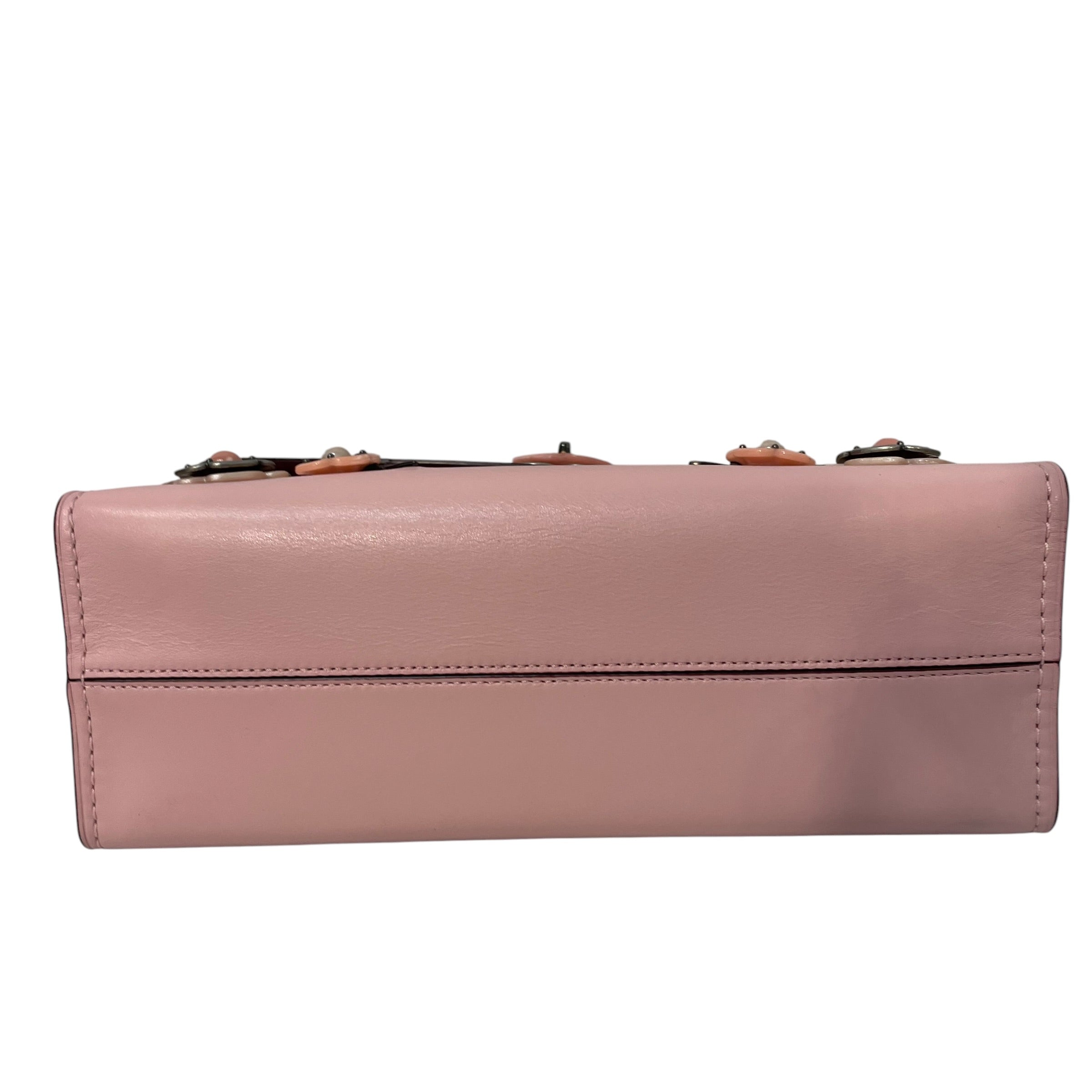 COACH/Cross Body Bag/Leather/PNK/tea rose stones view 3
