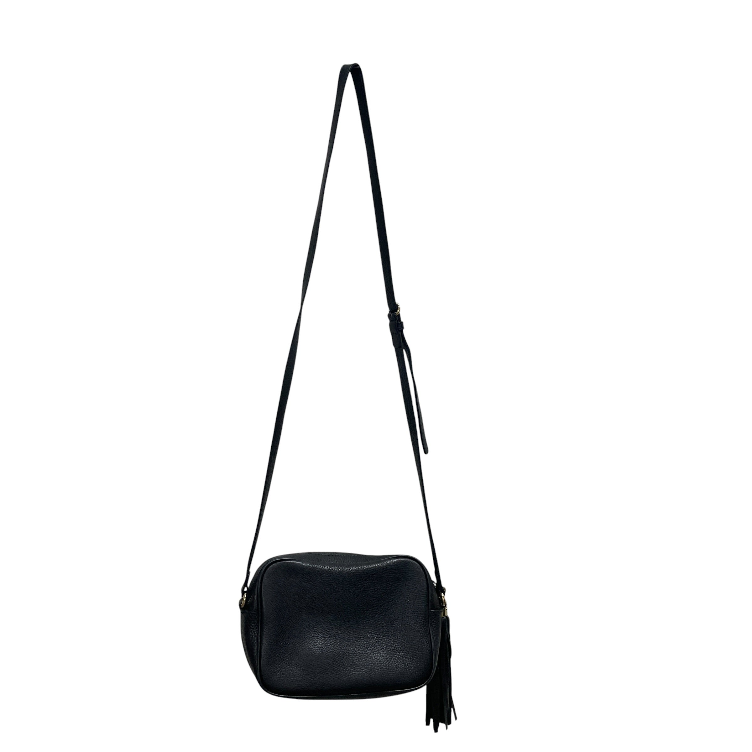 GUCCI/Cross Body Bag/Leather/BLK/KQXDX9Q view 2