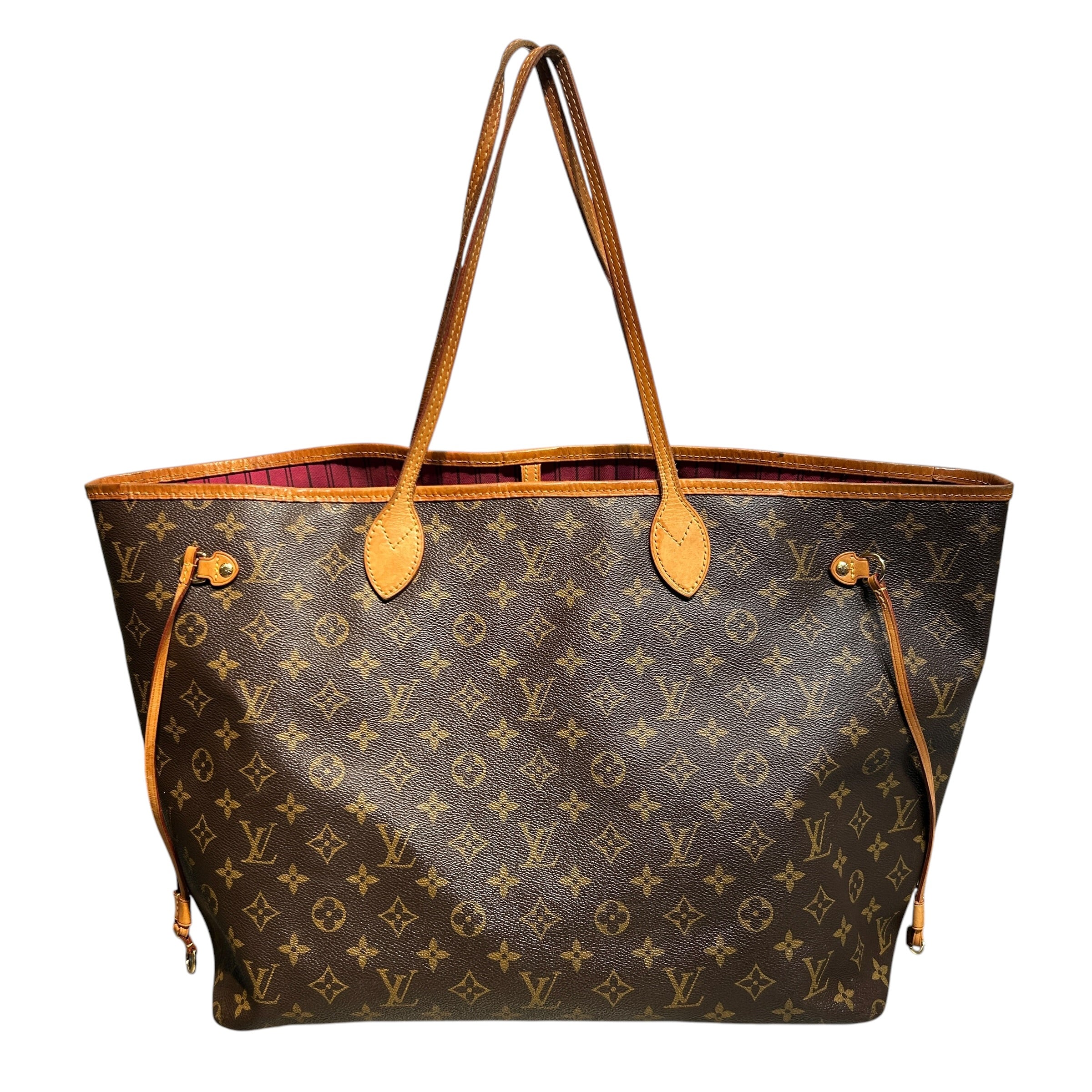 LOUIS VUITTON/Tote Bag/Monogram/BRW/Neverfull view 2