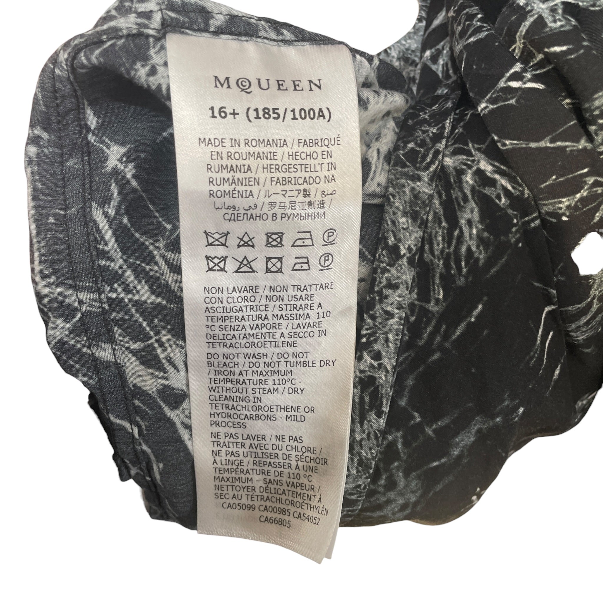 McQueen/LS Shirt/16/BLK/All Over Print/ view 4