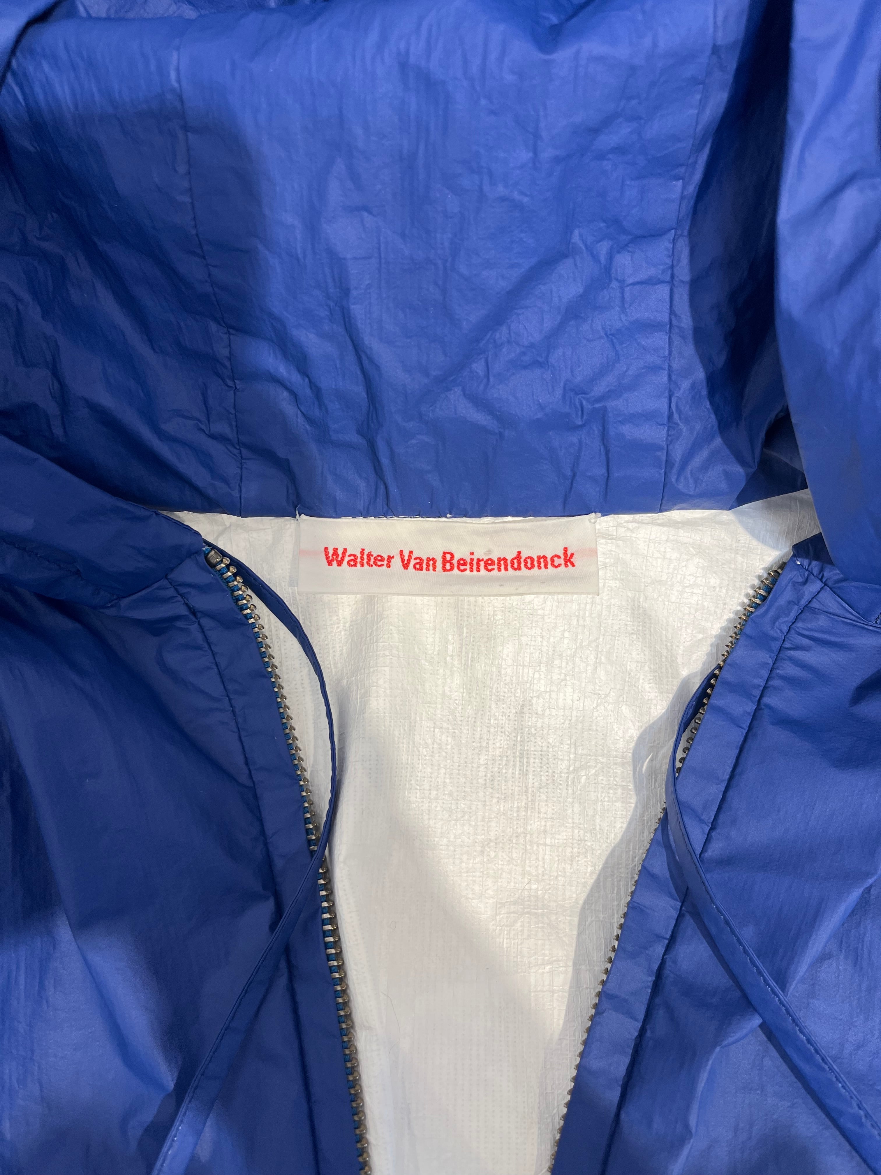 Walter Van Beirendonck/Jacket/48/Nylon/BLU/2018 "Cube" Anorak view 3