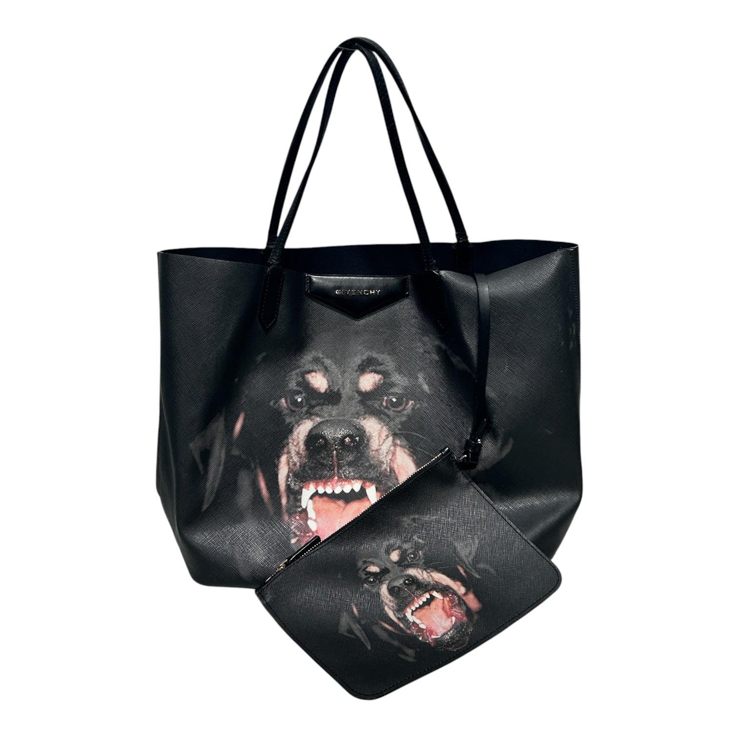 GIVENCHY/Tote Bag/Graphic/BLK/ROTTWEILER TOTE W ENVELOPE view 1