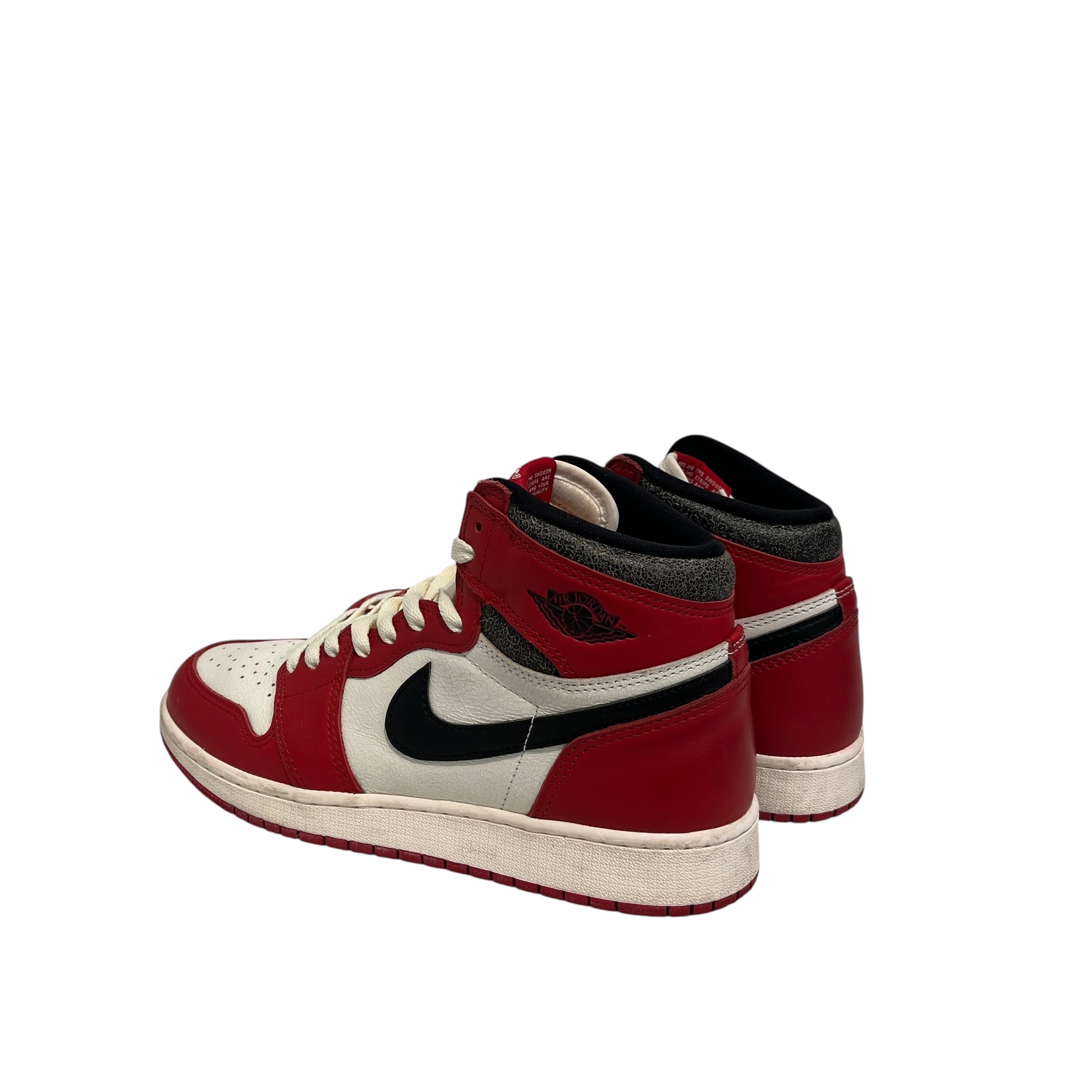 NIKE/Hi-Sneakers/US 7/Border/Leather/RED/Lost&Found jordan 1 7Y view 2