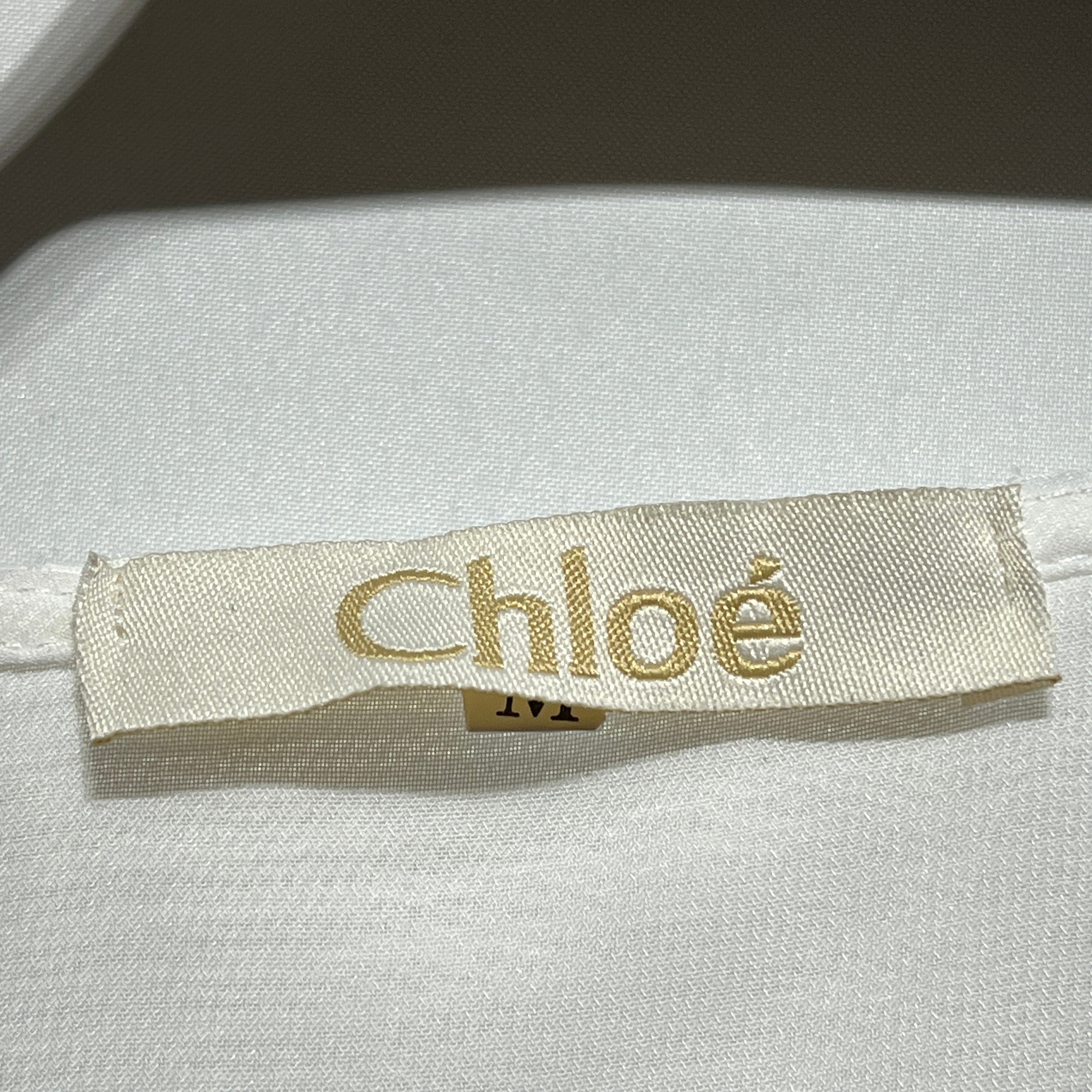 Chloe/LS Blouse/WHT/ view 3