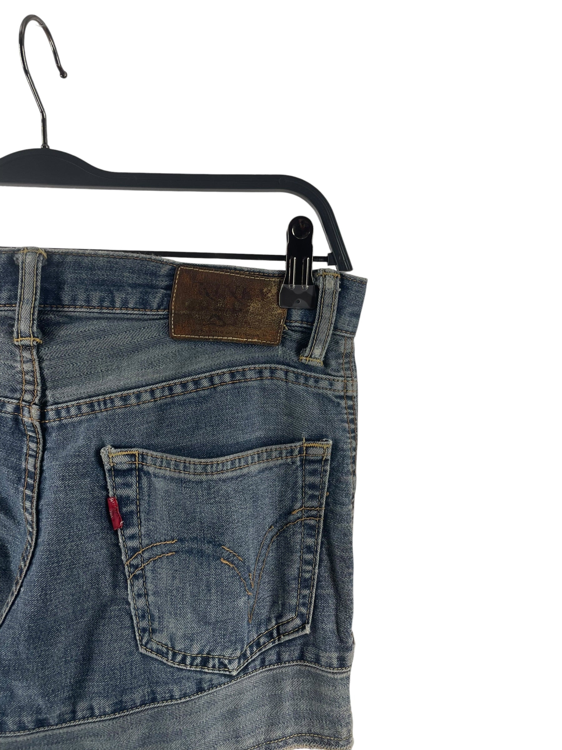 HYSTERIC GLAMOUR/Skinny Pants/Cotton/IDG/HYSTERIC HAGI DENIM PATCHWORK view 4