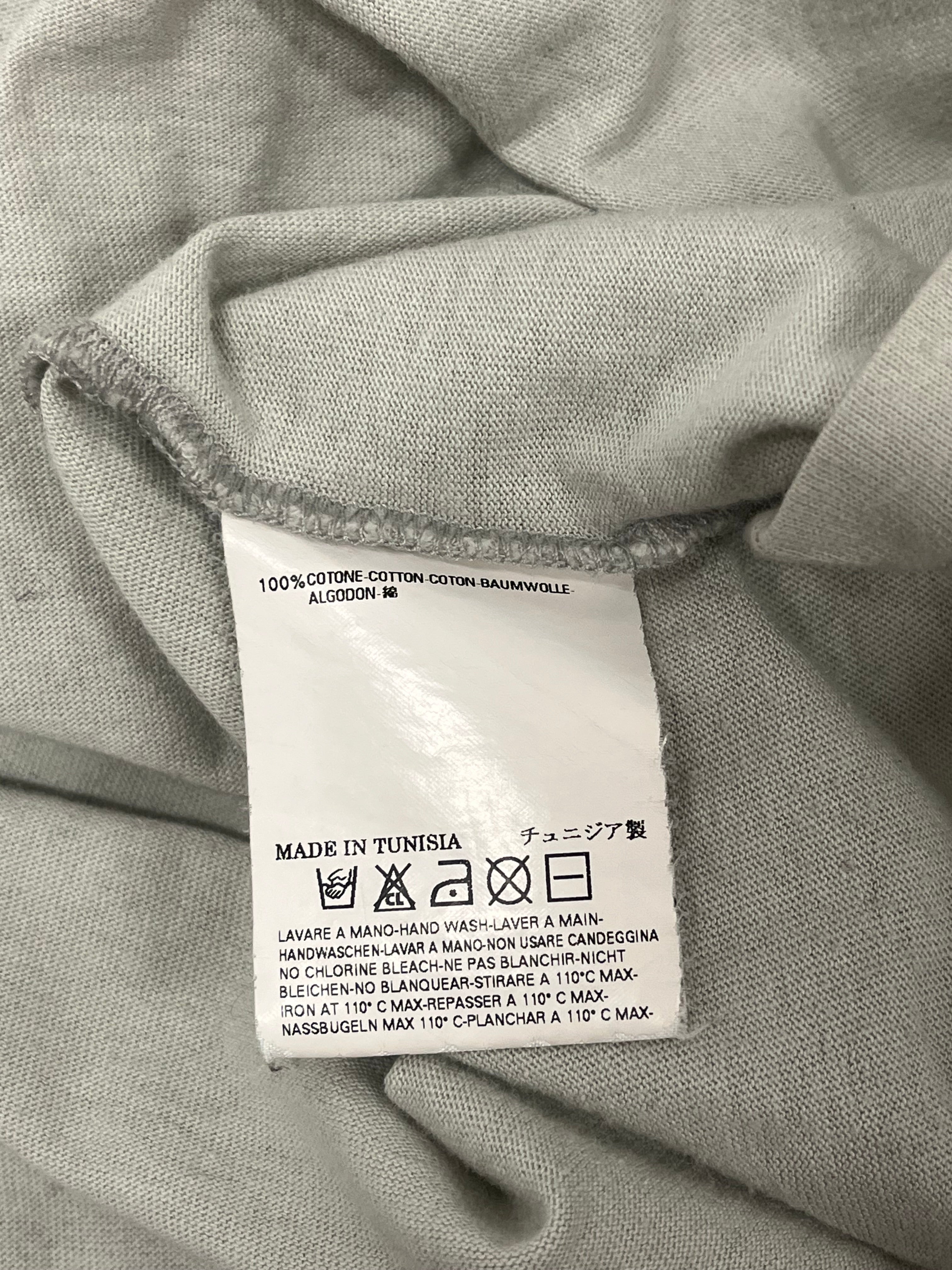 Maison Margiela/T-Shirt/M/Cotton/CRM/All Over Print/SHOULDER GRAPHIC view 8