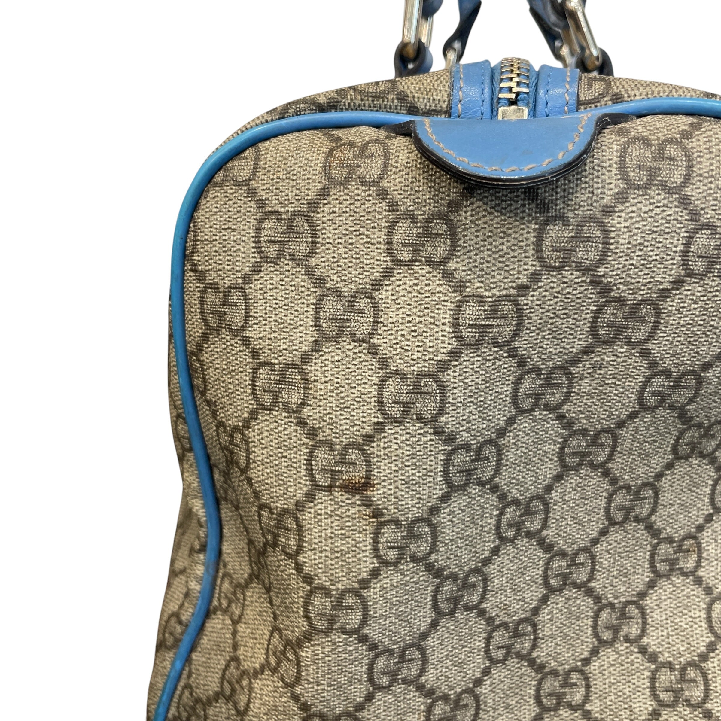 GUCCI/Hand Bag/Monogram/Leather/BEG/GG PLUS MEDIUM JOY BOSTON view 11