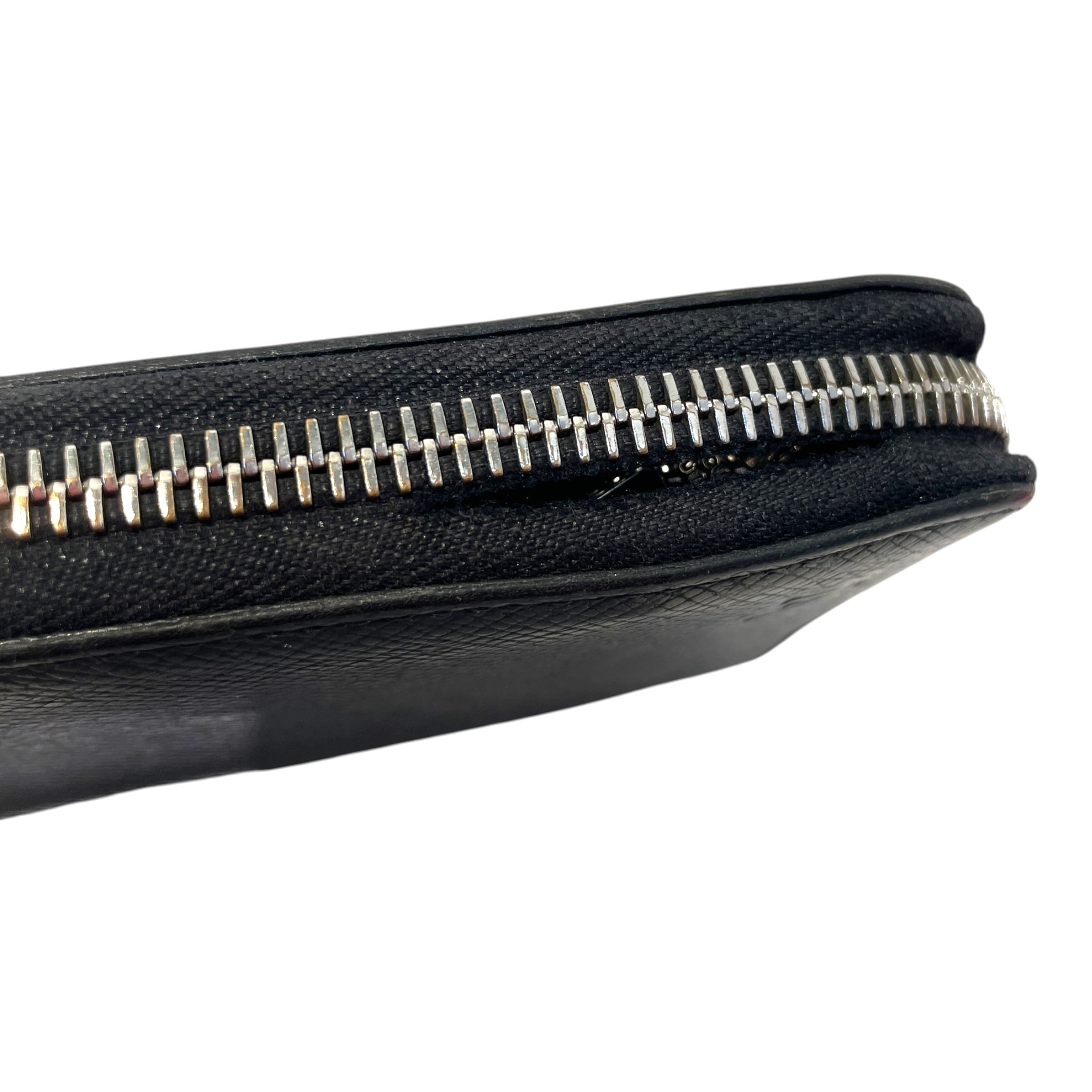 LOUIS VUITTON/Long Wallet/Leather/BLK/L's/Damier Azur Sarah Wallet view 3