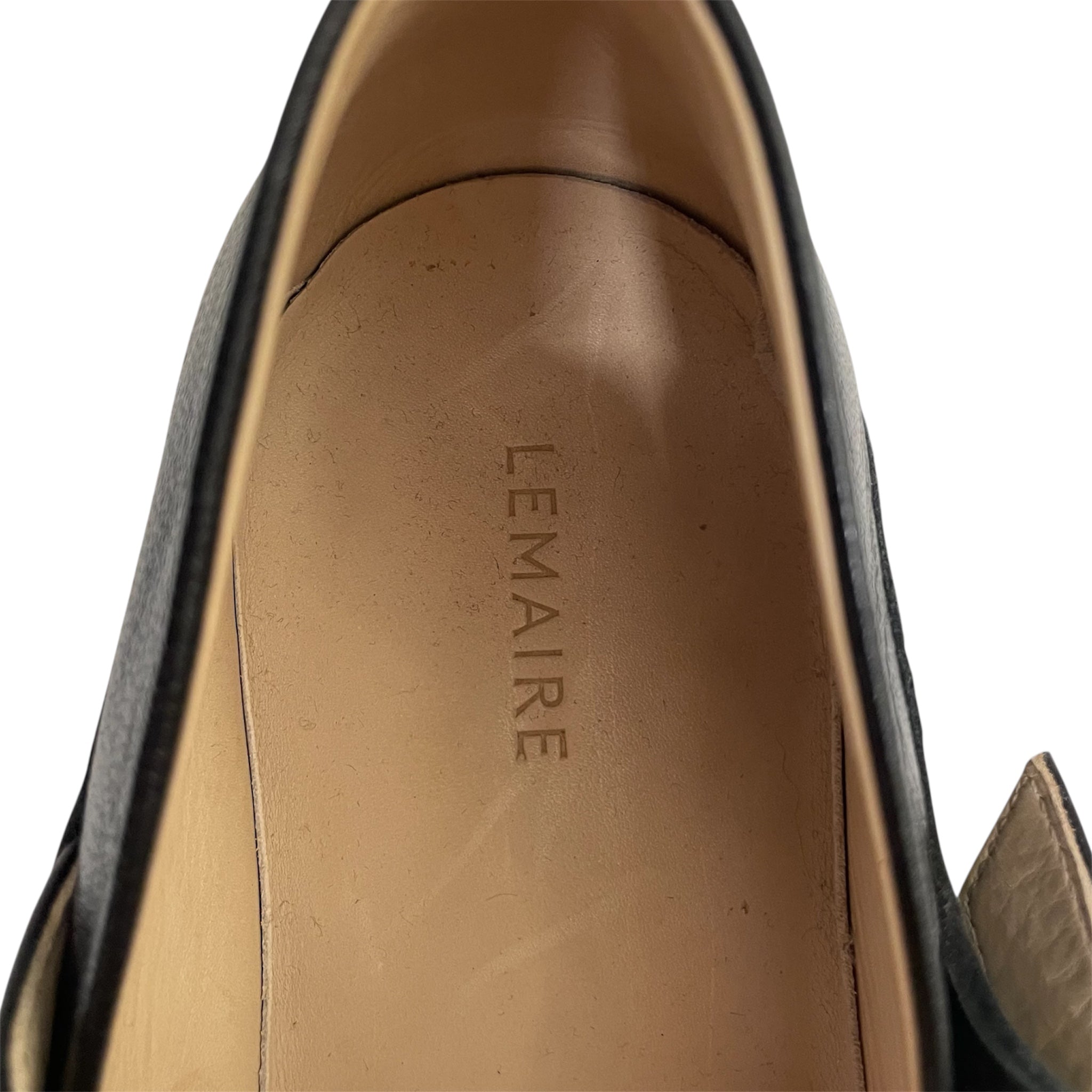 LEMAIRE/Shoes/EU 41/Leather/BLK/BALLERINA view 3
