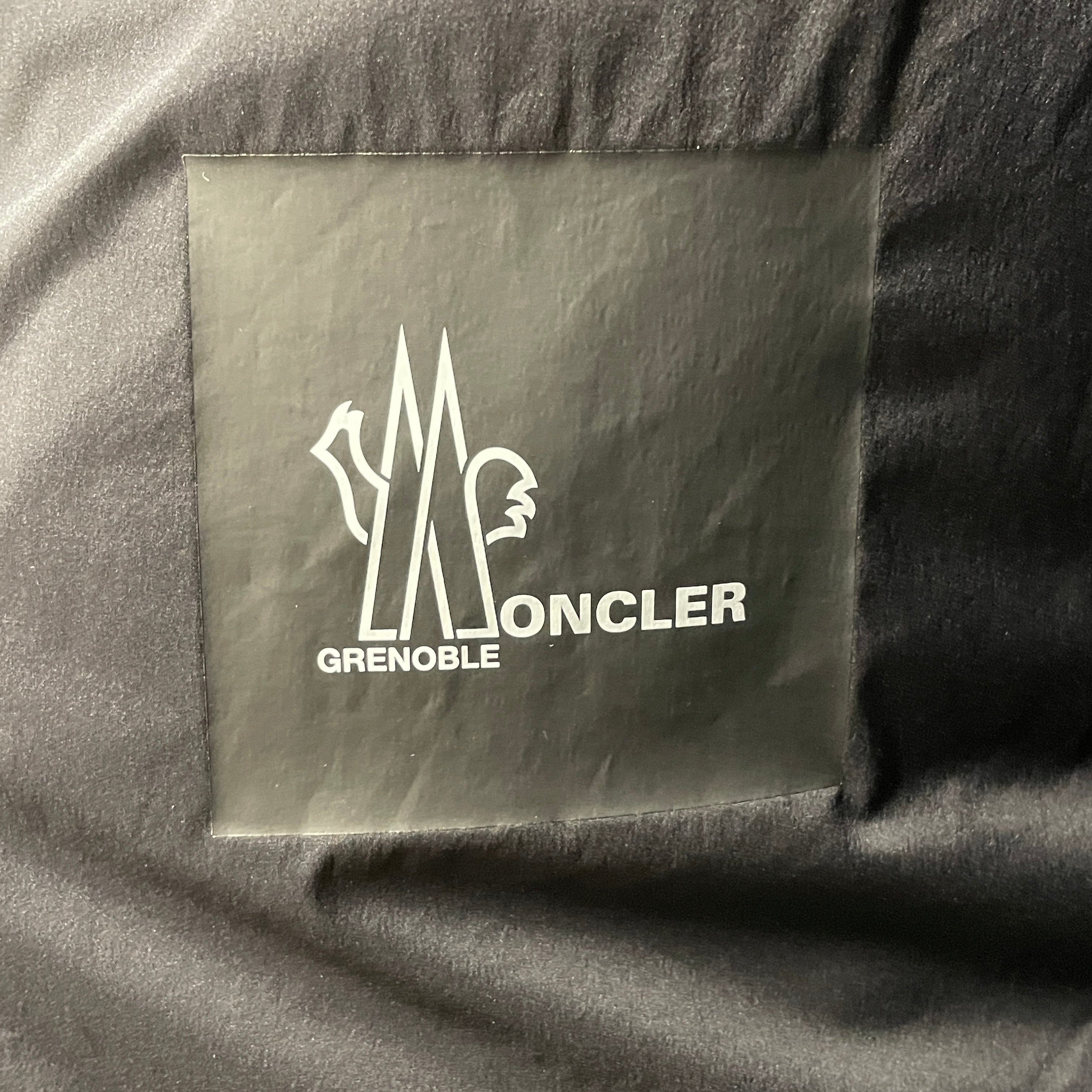 MONCLER/Windbreaker/XL/Nylon/BLK/GOOSE DOWN view 3