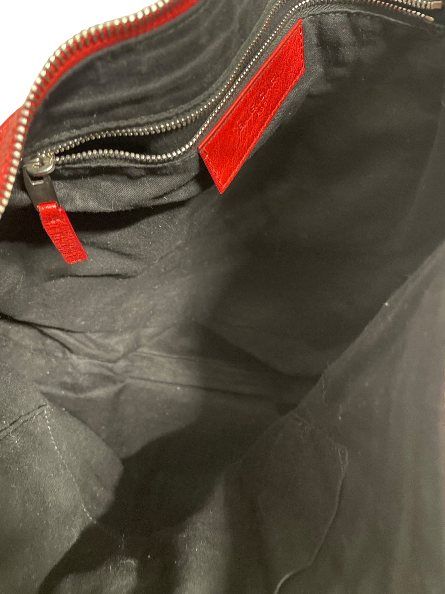 BALENCIAGA/Cross Body Bag/Leather/RED/MOTO MESSENGER/ SLV HARDWARE view 5