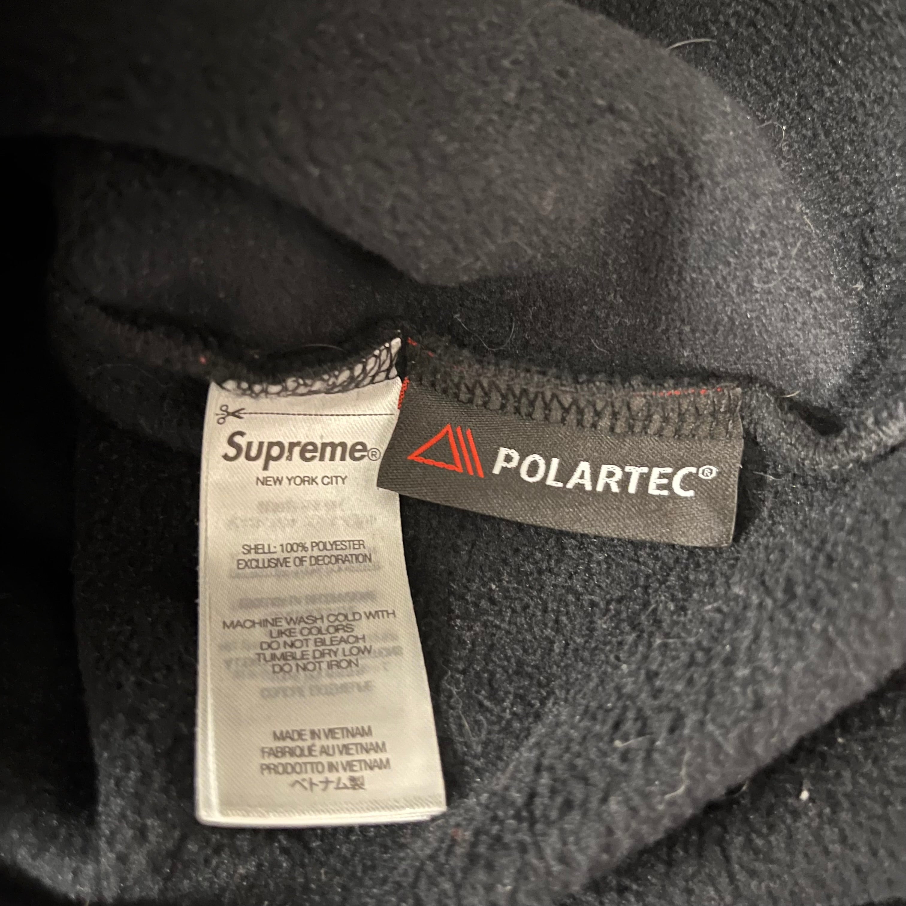Supreme/Hoodie/S/Cotton/BLK/polartec view 8